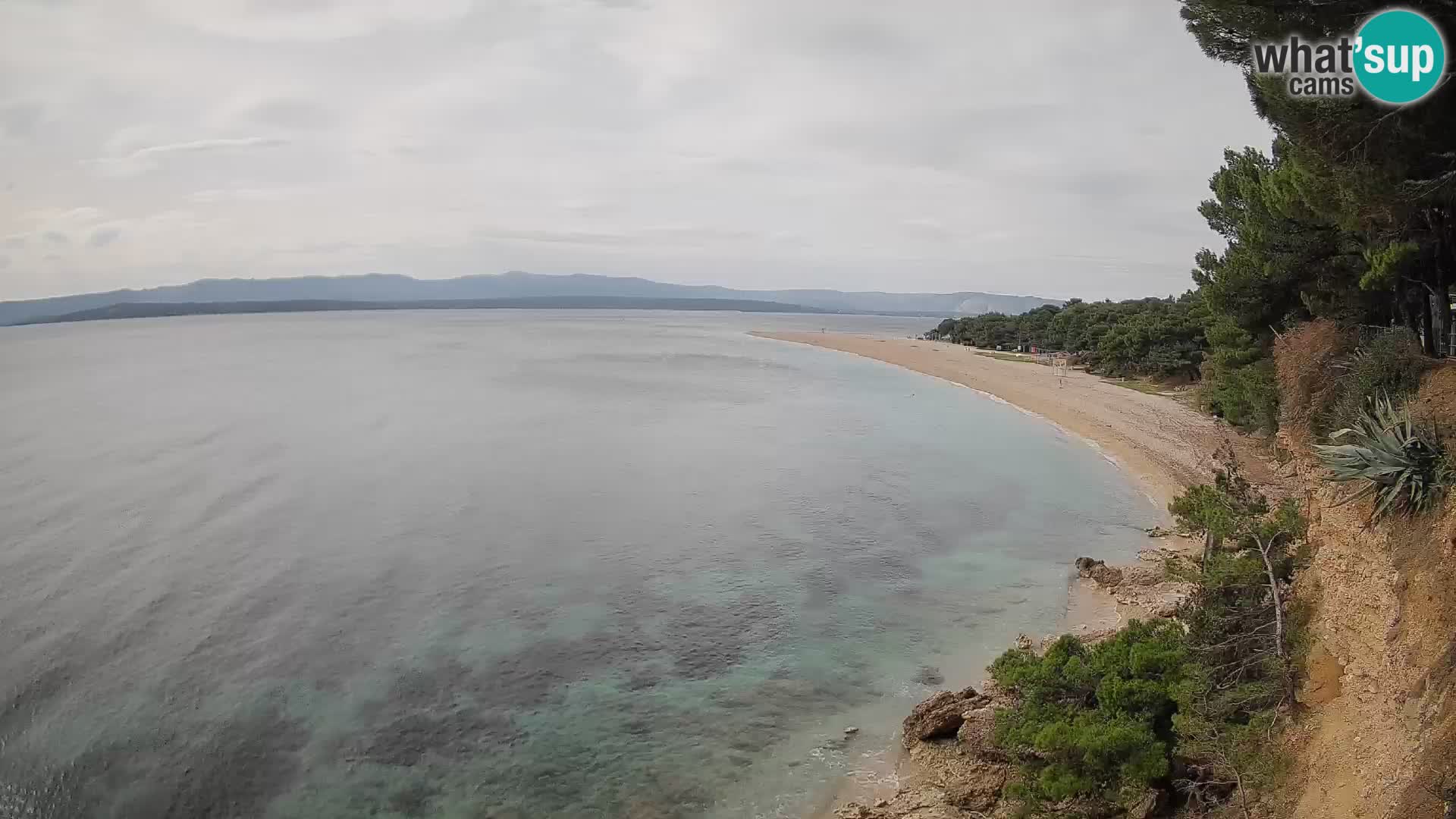 Webcam Bol Zlatni Rat – Vue en direct depuis l’île de Brač