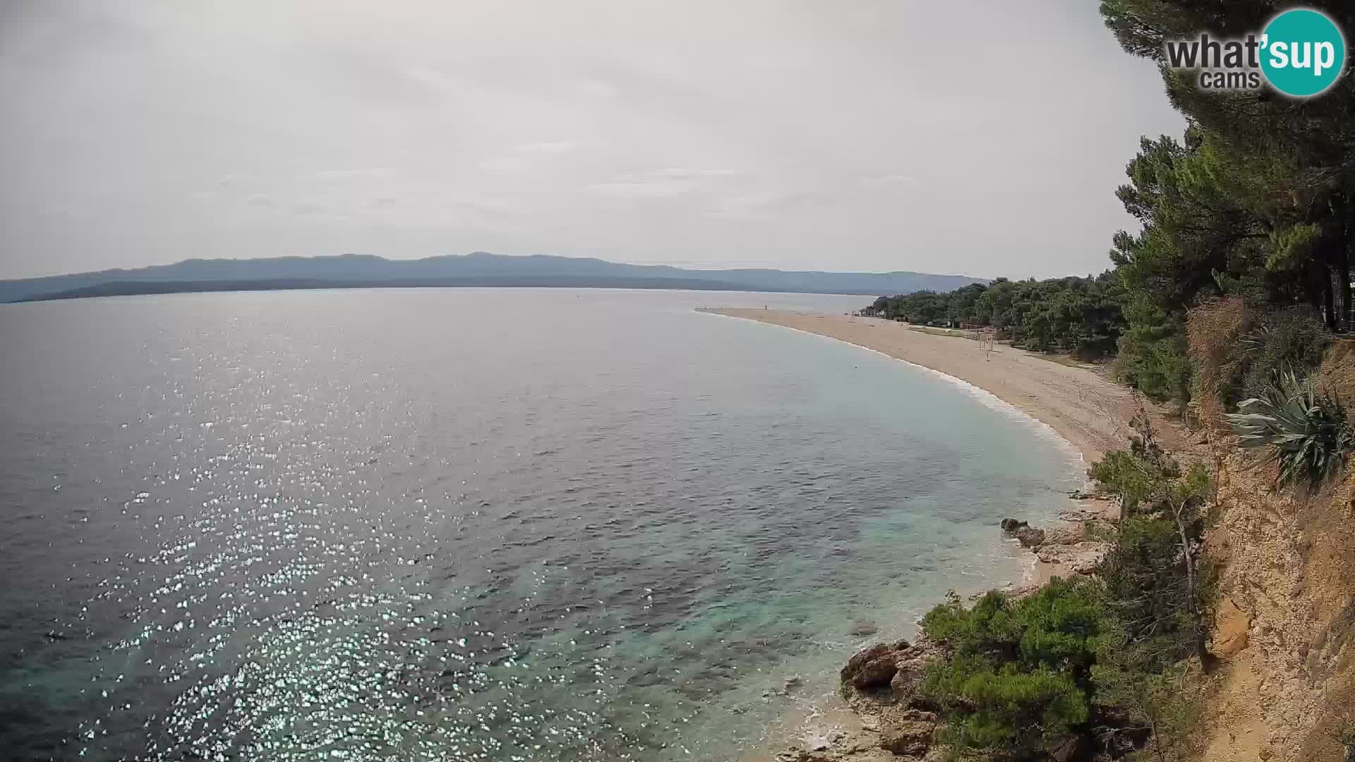 Webcam Bol Zlatni Rat – Vue en direct depuis l’île de Brač
