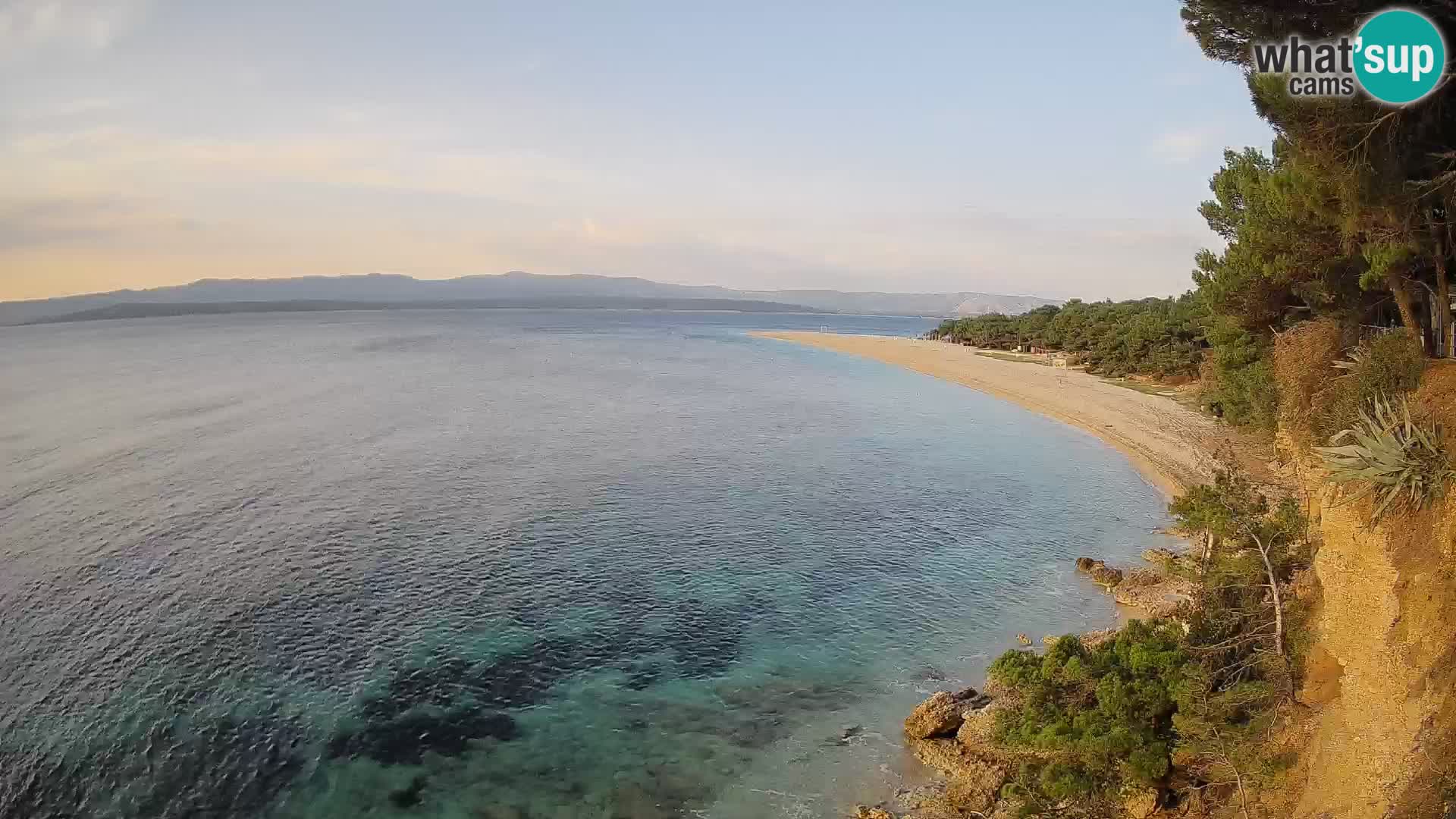 Webcam Bol Zlatni Rat – Vue en direct depuis l’île de Brač