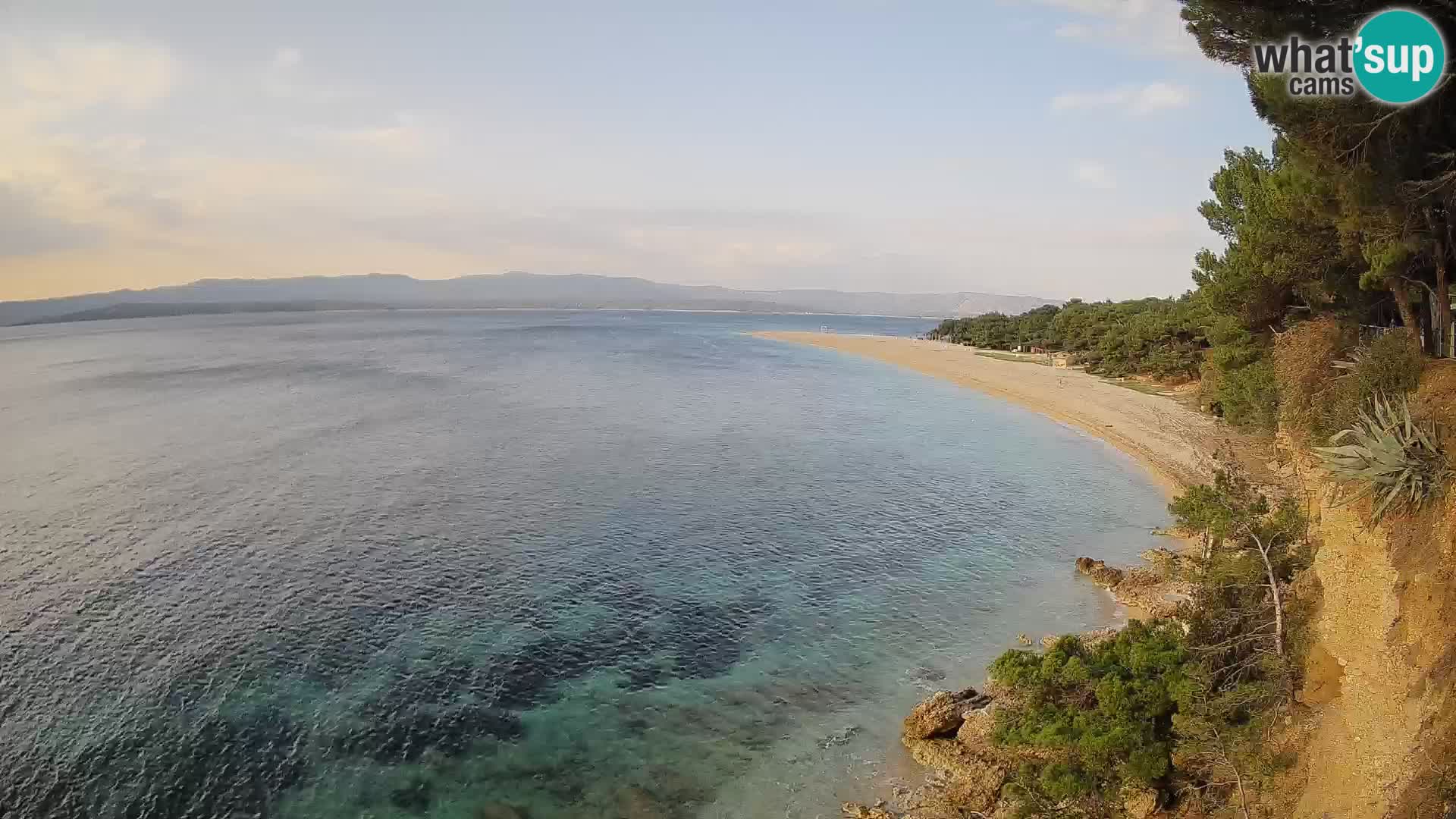 Webcam Bol Zlatni Rat – Vue en direct depuis l’île de Brač