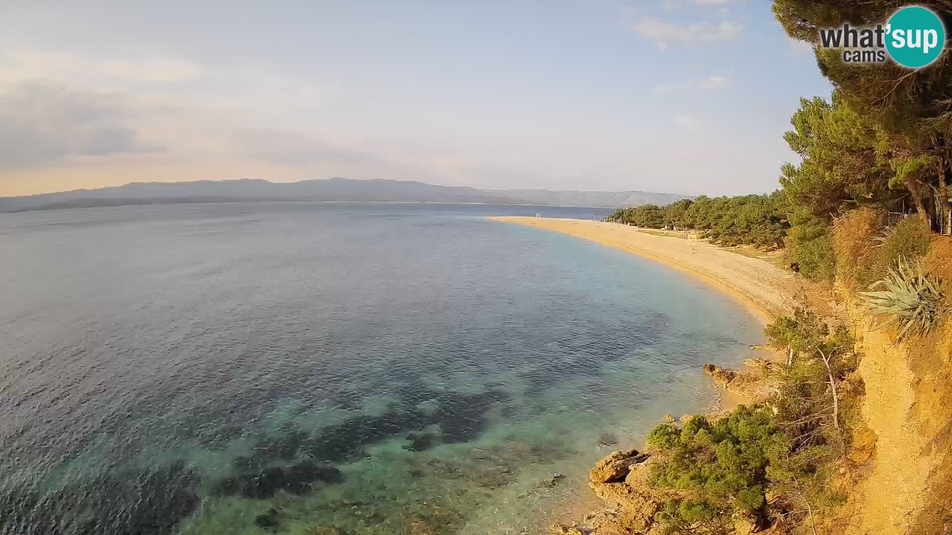 Webcam Bol Zlatni Rat – Live View from Brač Island