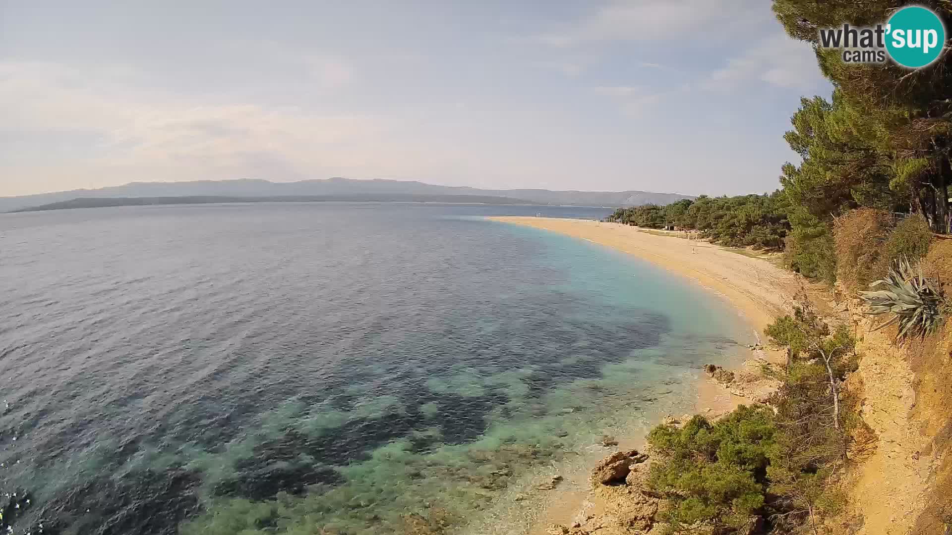 Webcam Bol Zlatni Rat – Vue en direct depuis l’île de Brač