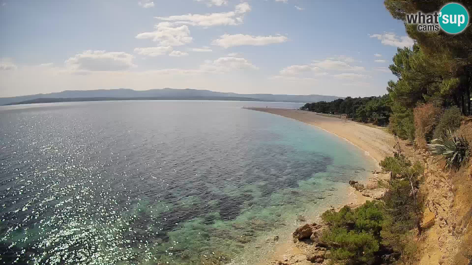 Webcam Bol Zlatni Rat – Diretta dalla spiaggia più famosa di Brač