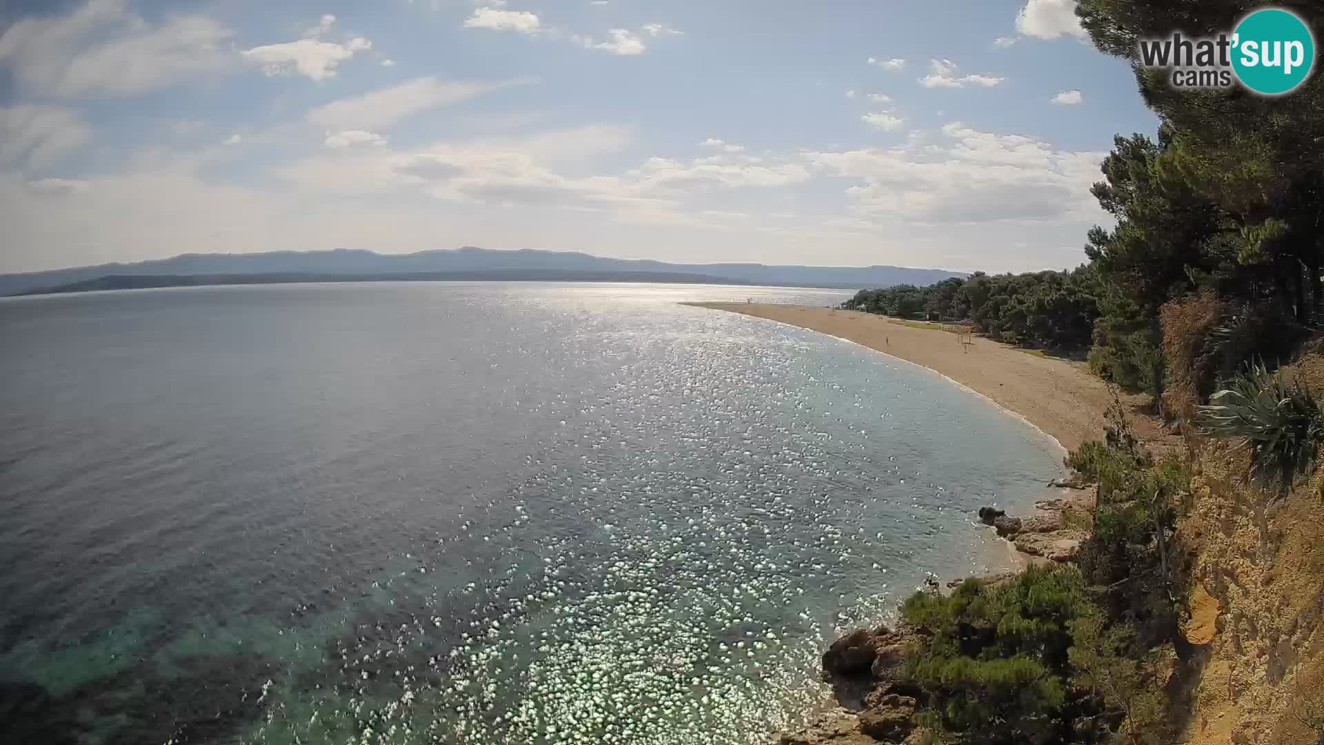 Webcam Bol Zlatni Rat – Live View from Brač Island