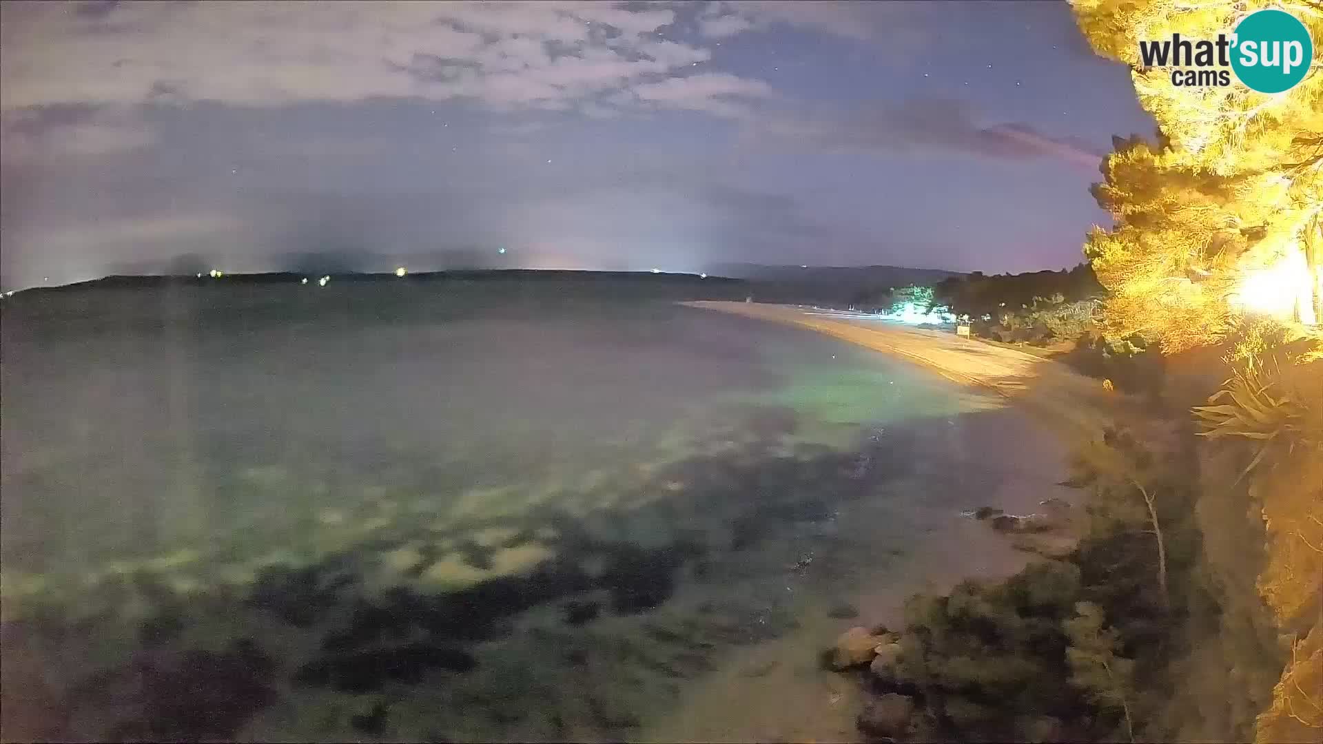 Webcam Zlatni Rat Bol – Liveblick vom berühmten Strand auf Brač