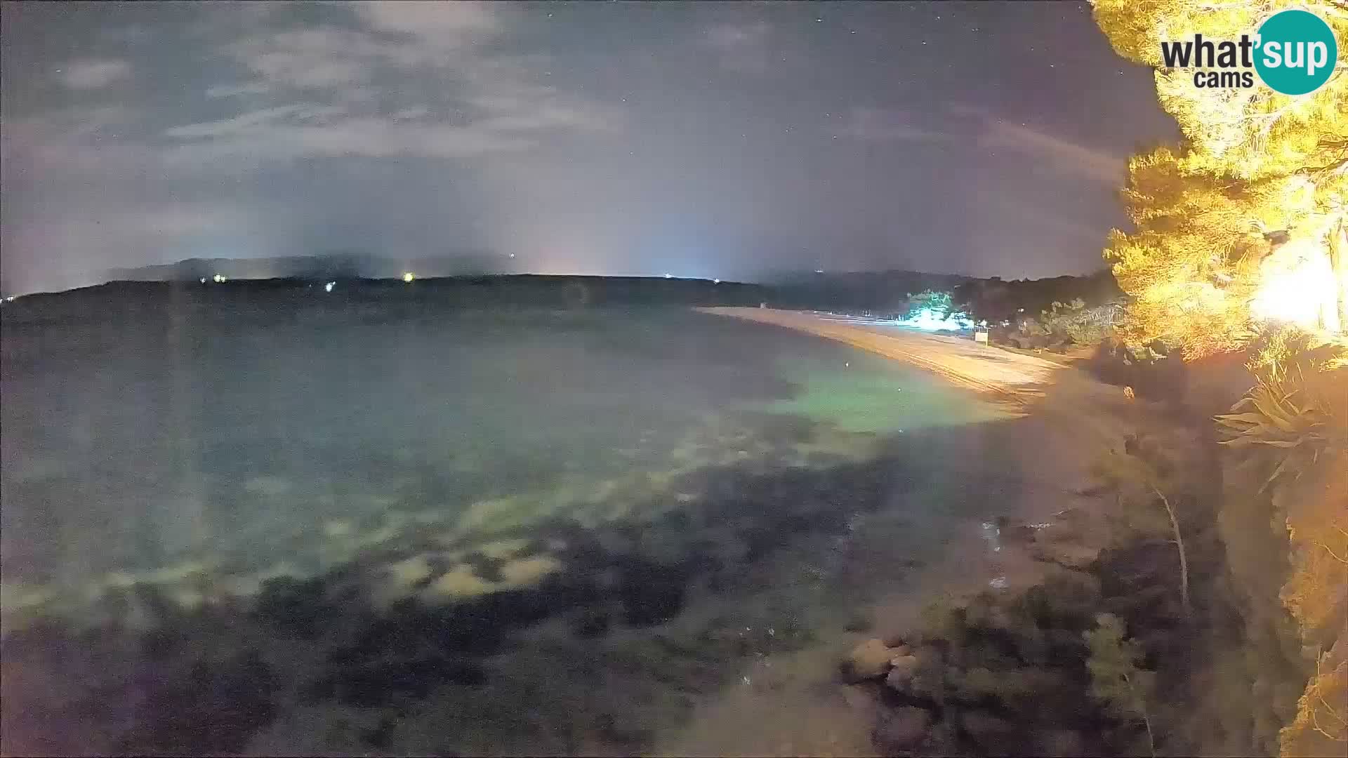 Webcam Zlatni Rat Bol – Liveblick vom berühmten Strand auf Brač