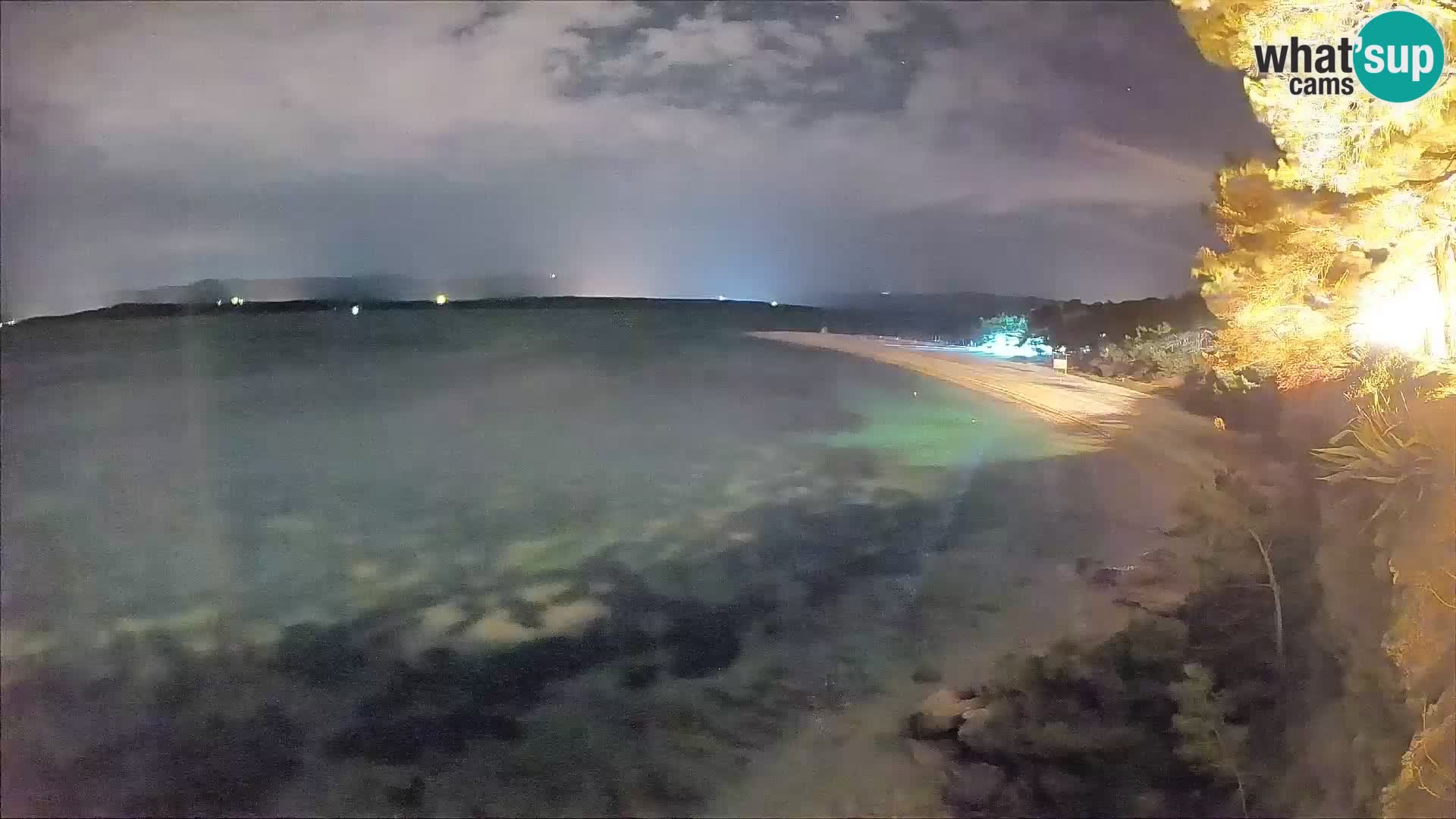 Webcam Zlatni Rat Bol – Liveblick vom berühmten Strand auf Brač