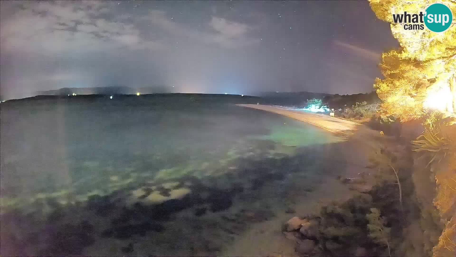 Webcam Zlatni Rat Bol – Liveblick vom berühmten Strand auf Brač