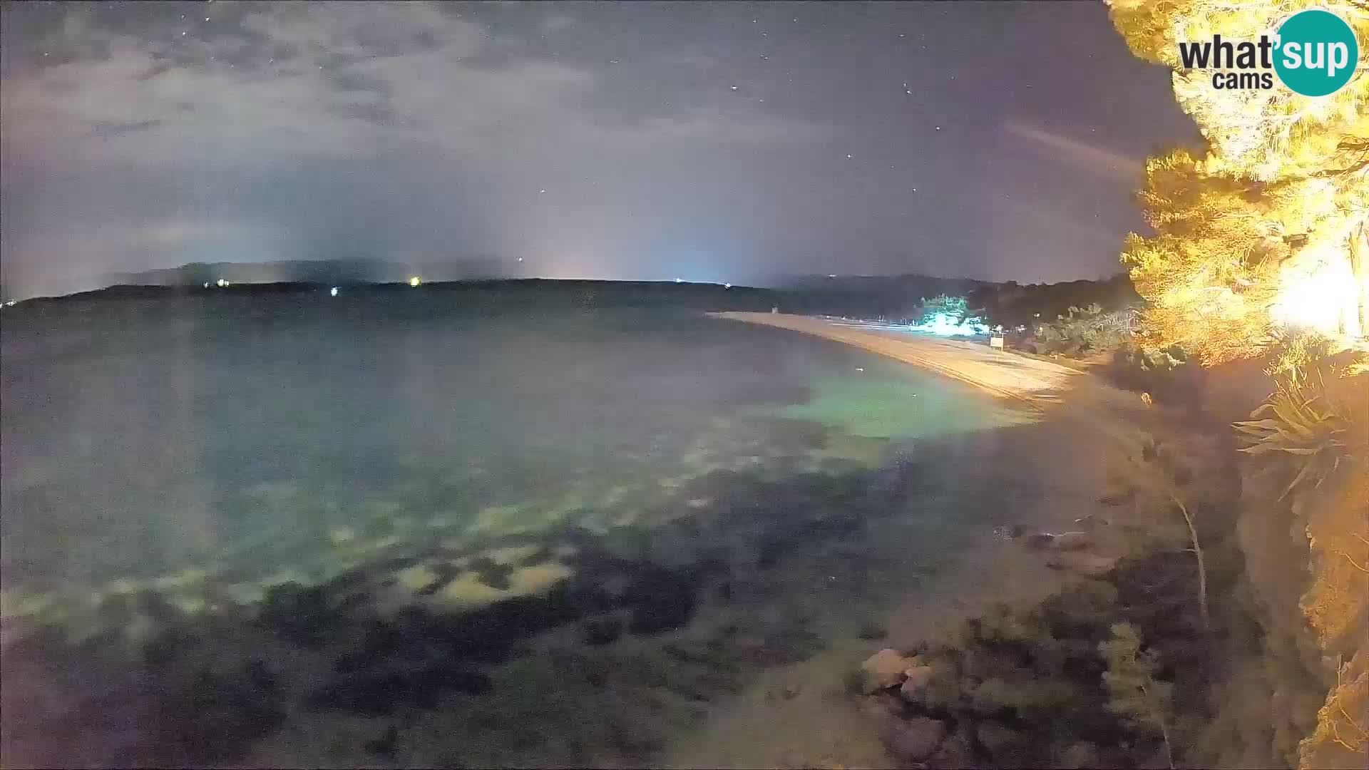 Webcam Zlatni Rat Bol – Liveblick vom berühmten Strand auf Brač