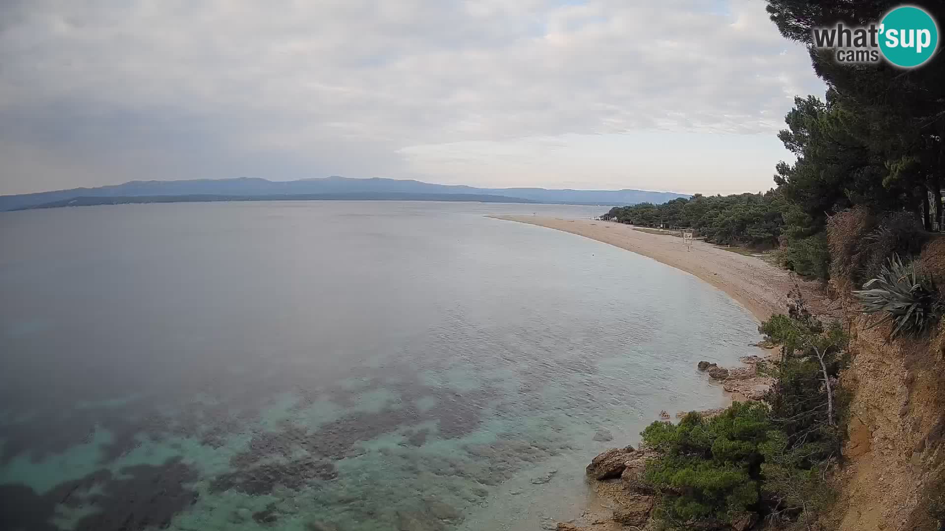 Webcam Bol Zlatni Rat – Live View from Brač Island