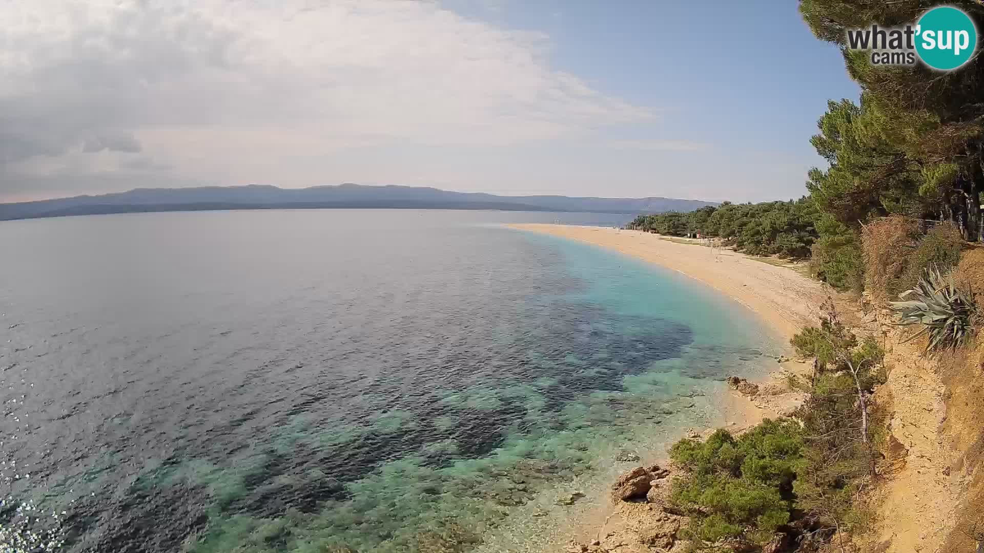 Webcam Bol Zlatni Rat – Live View from Brač Island