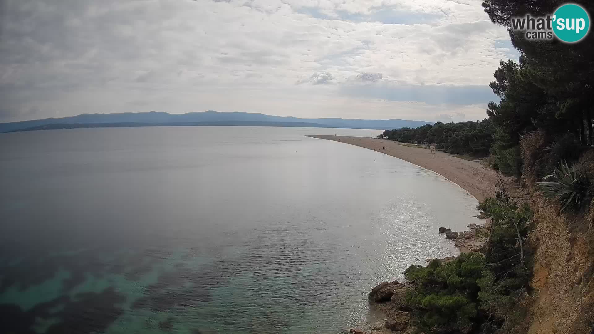 Web kamera Bol Zlatni Rat – Pogled uživo s otoka Brača