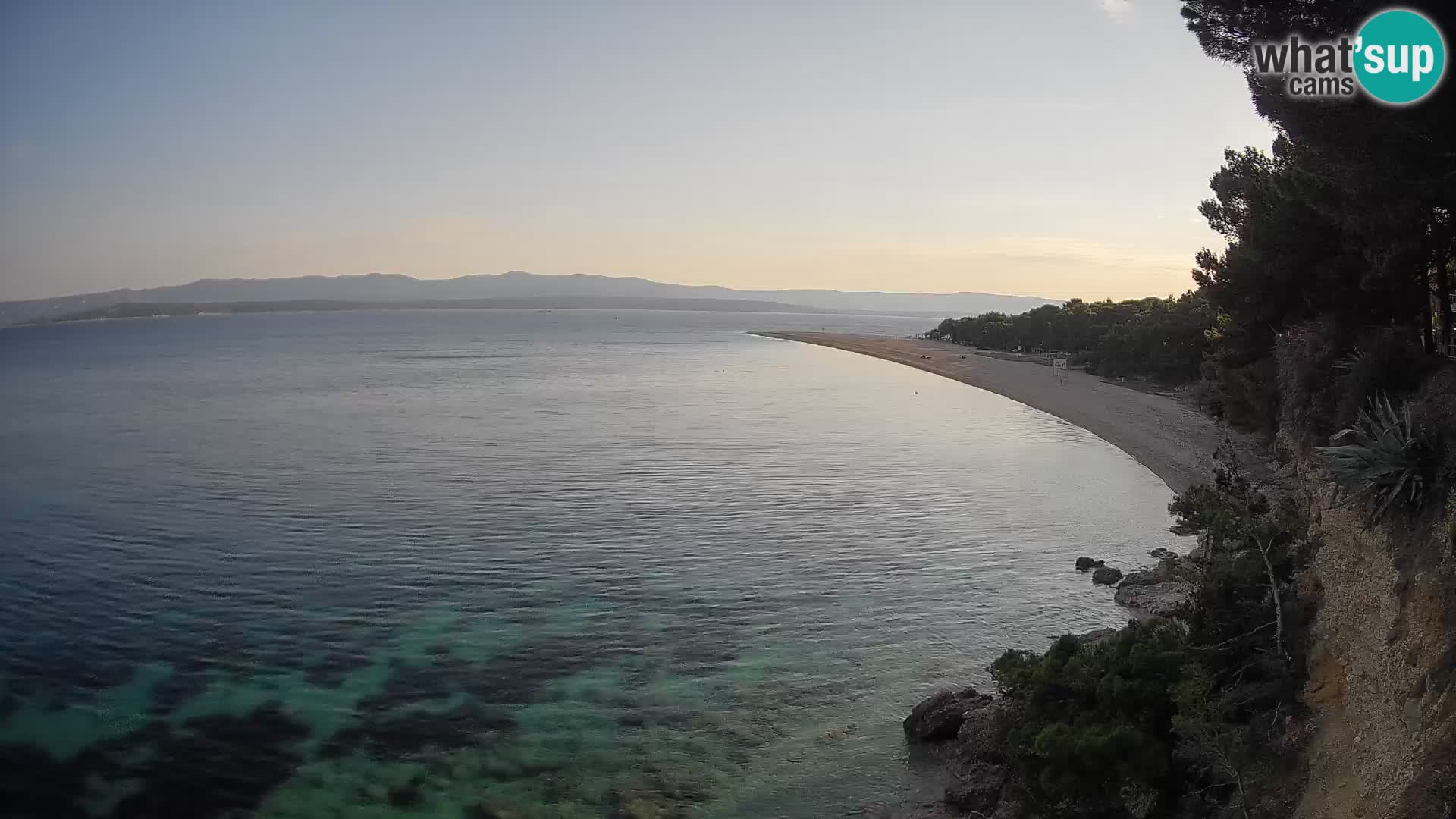 Webcam Bol Zlatni Rat – Vue en direct depuis l’île de Brač