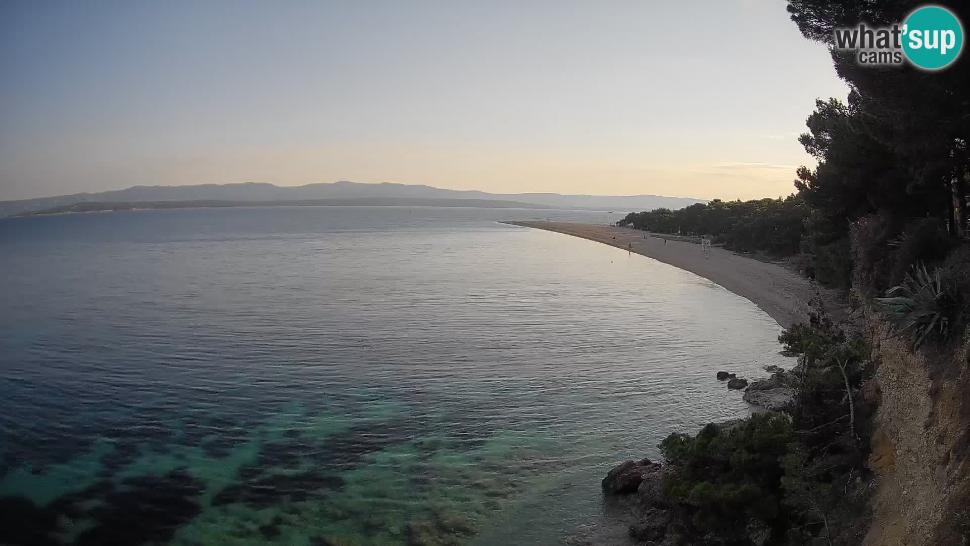 Webcam Bol Zlatni Rat – Vue en direct depuis l’île de Brač