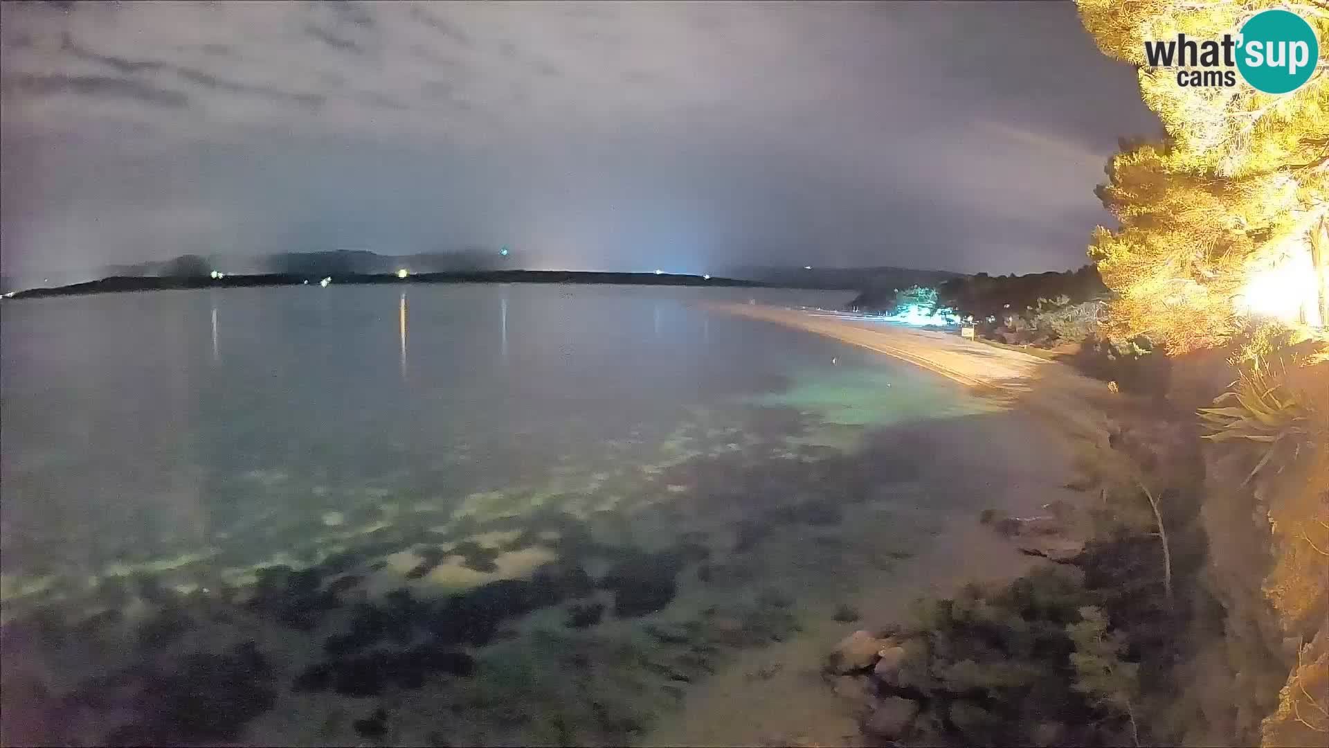 Webcam Zlatni Rat Bol – Liveblick vom berühmten Strand auf Brač