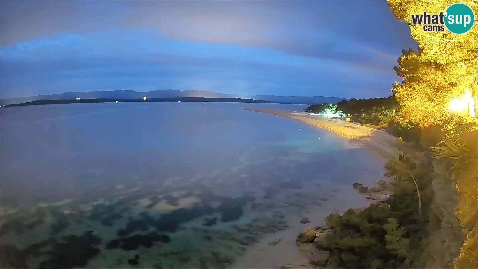 Webcam Bol Zlatni Rat – Vue en direct depuis l’île de Brač