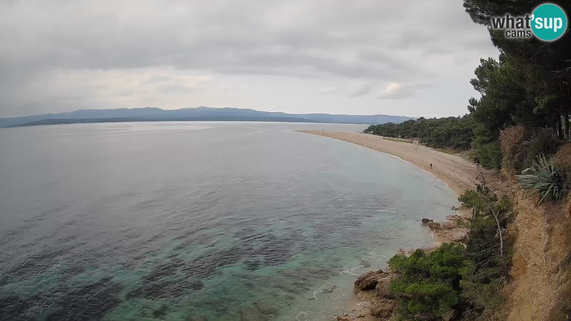 Webcam Bol Zlatni Rat – Vue en direct depuis l’île de Brač