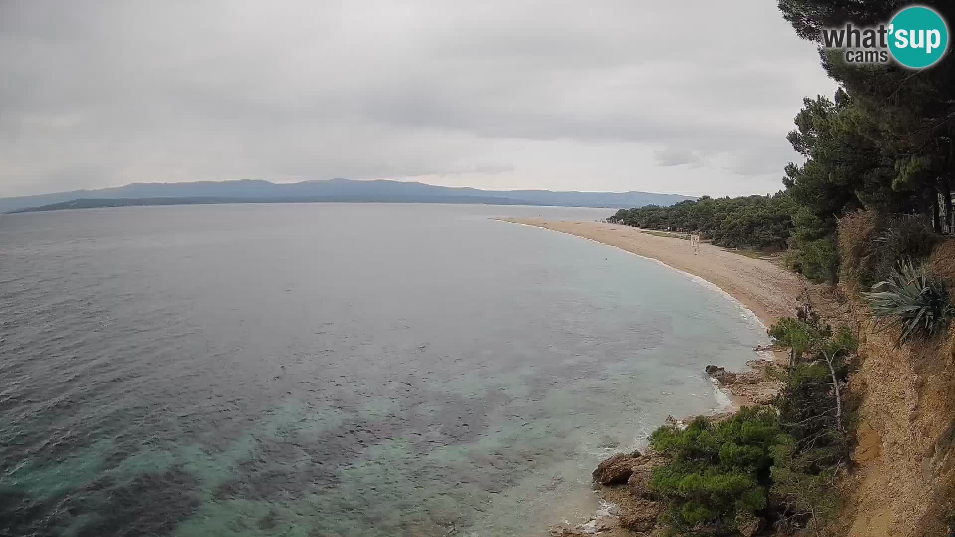 Webcam Bol Zlatni Rat – Live View from Brač Island