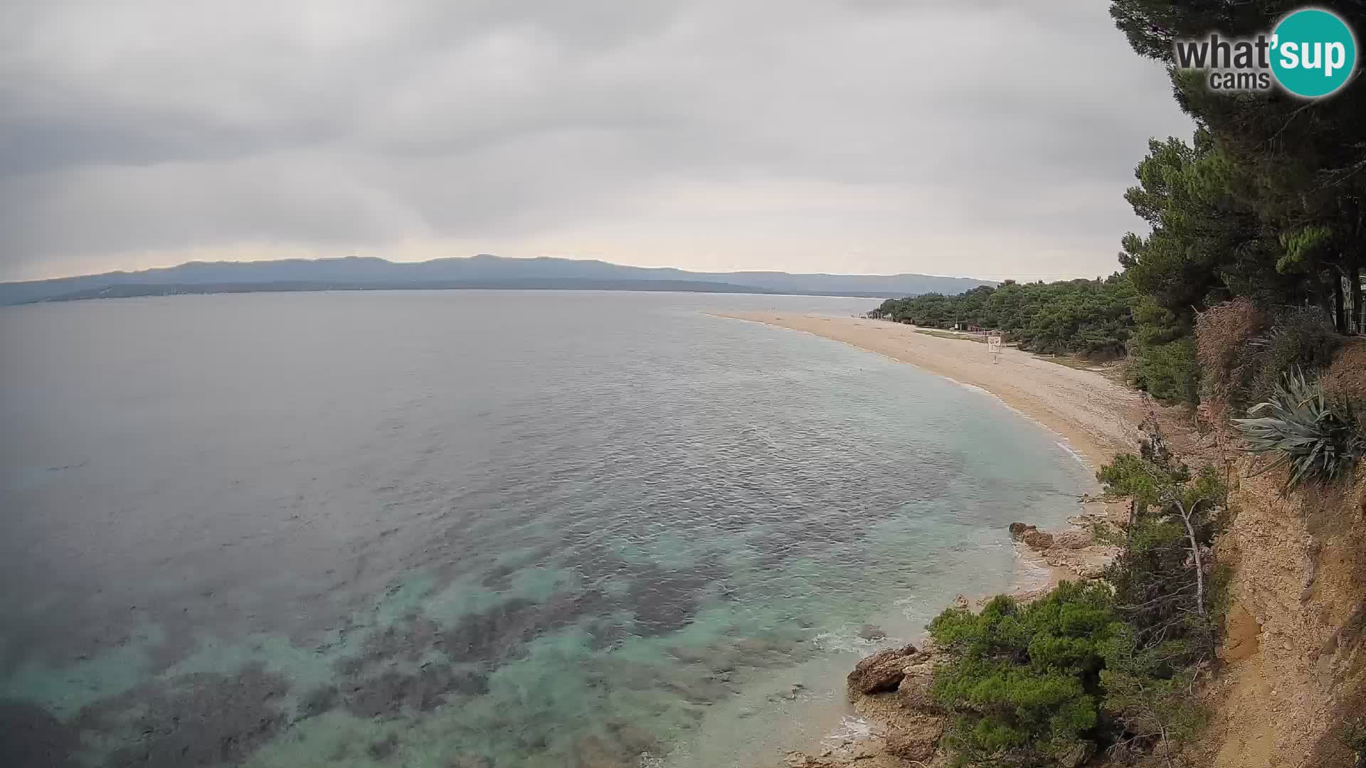Webcam Bol Zlatni Rat – Vue en direct depuis l’île de Brač
