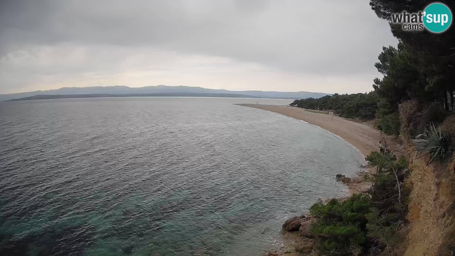 Web kamera Bol Zlatni Rat – Pogled uživo s otoka Brača