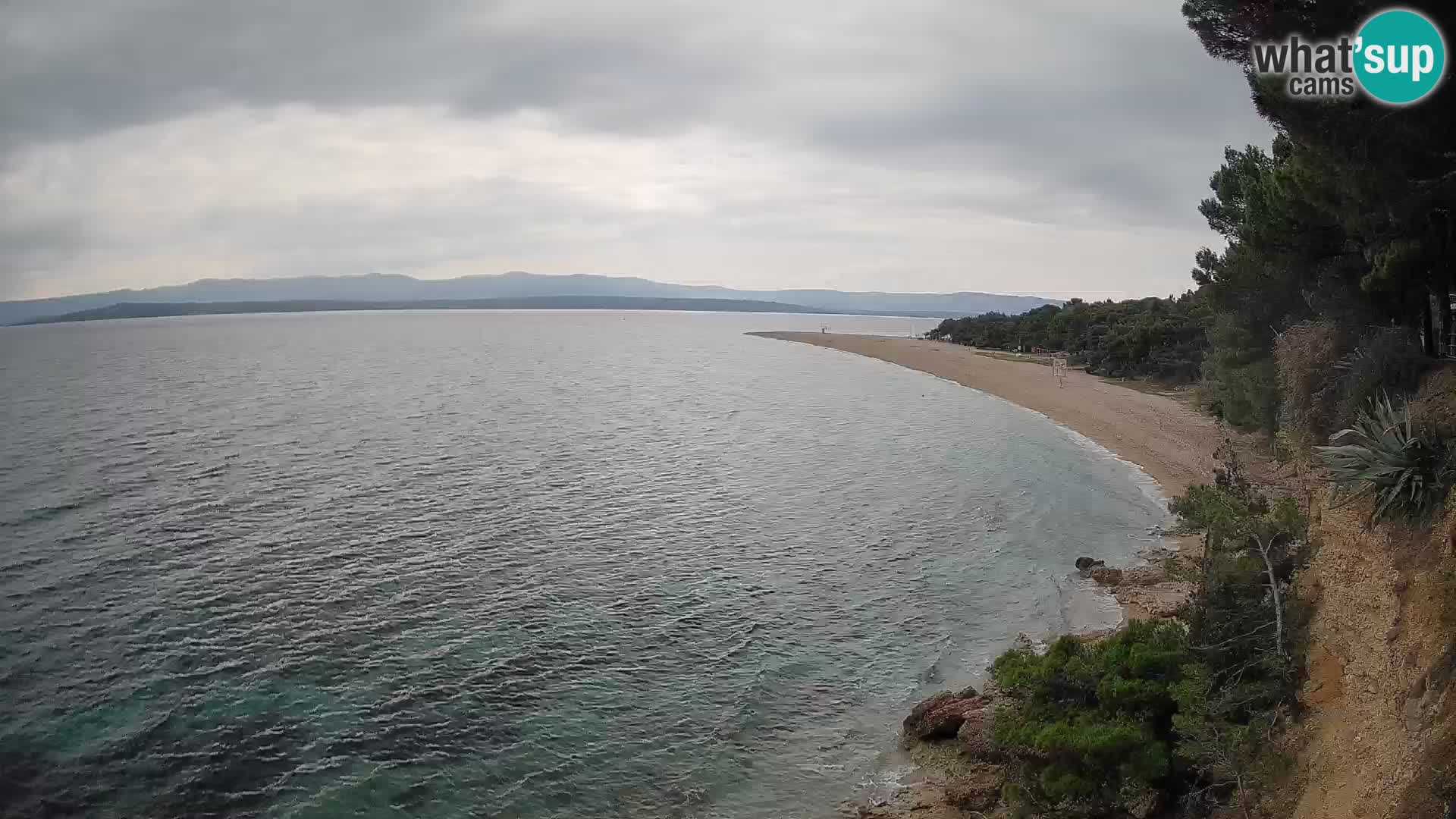 Webcam Bol Zlatni Rat – Live View from Brač Island