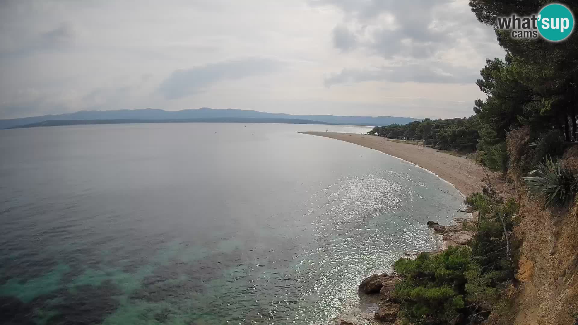 Webcam Bol Zlatni Rat – Live View from Brač Island