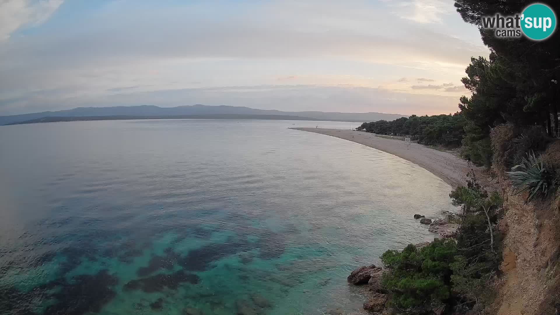 Webcam Bol Zlatni Rat – Live View from Brač Island