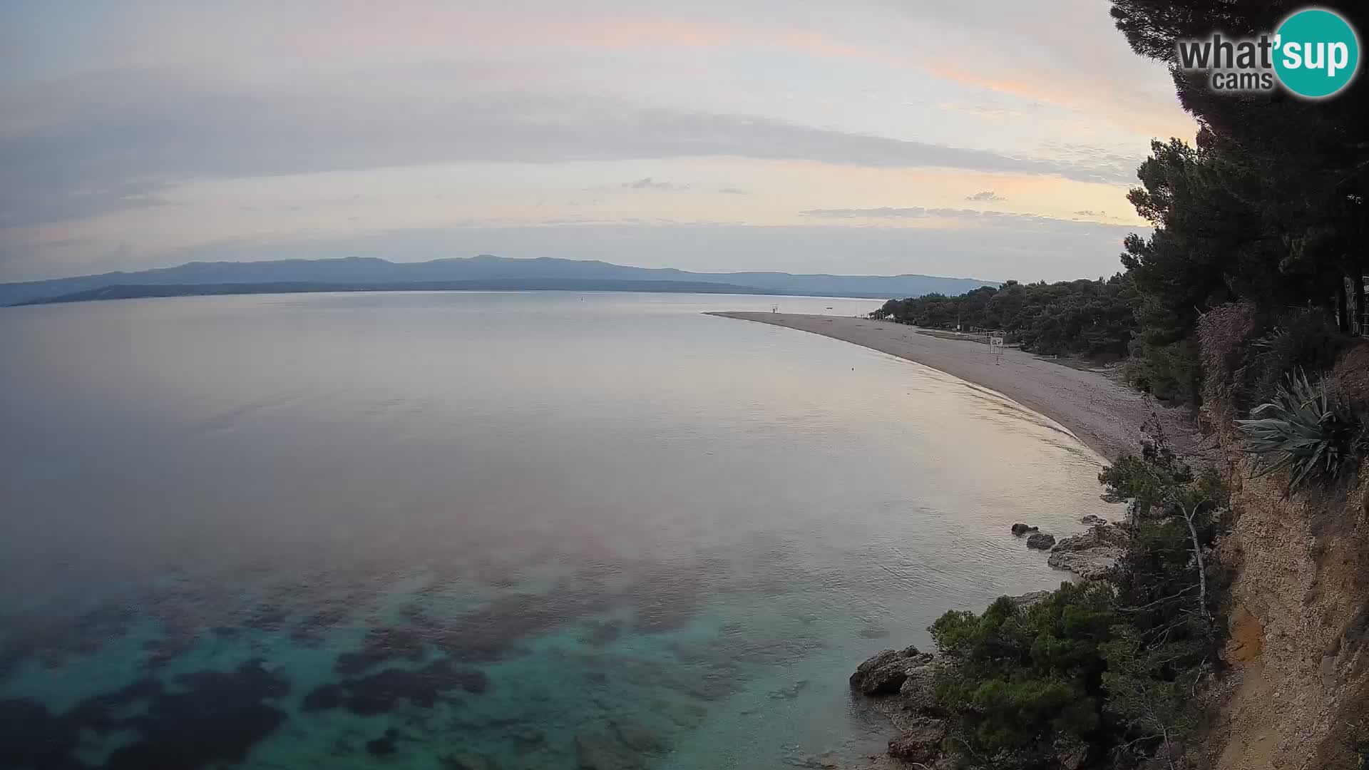 Webcam Bol Zlatni Rat – Vue en direct depuis l’île de Brač