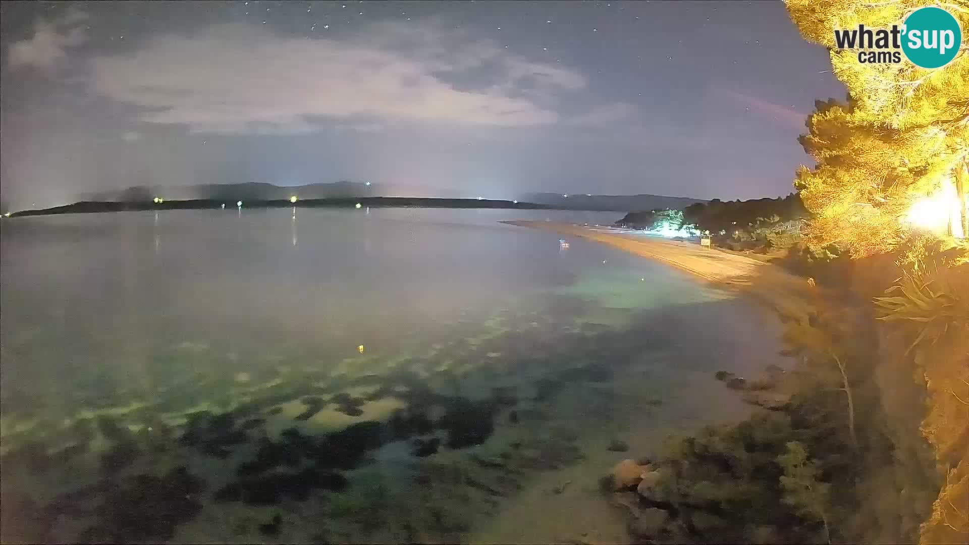 Webcam Bol Zlatni Rat – Vista en vivo desde la isla de Brač