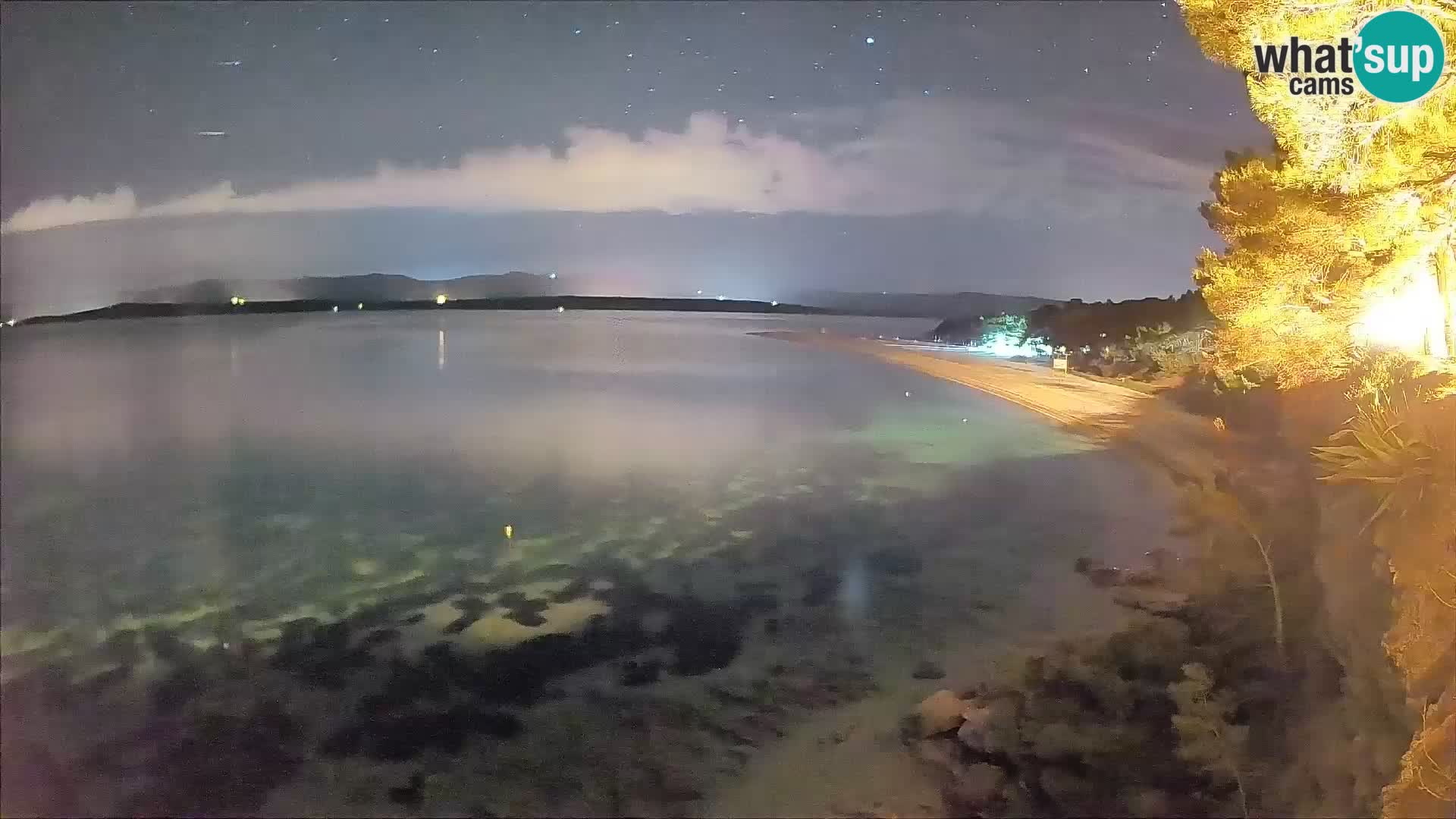 Webcam Bol Zlatni Rat – Vista en vivo desde la isla de Brač
