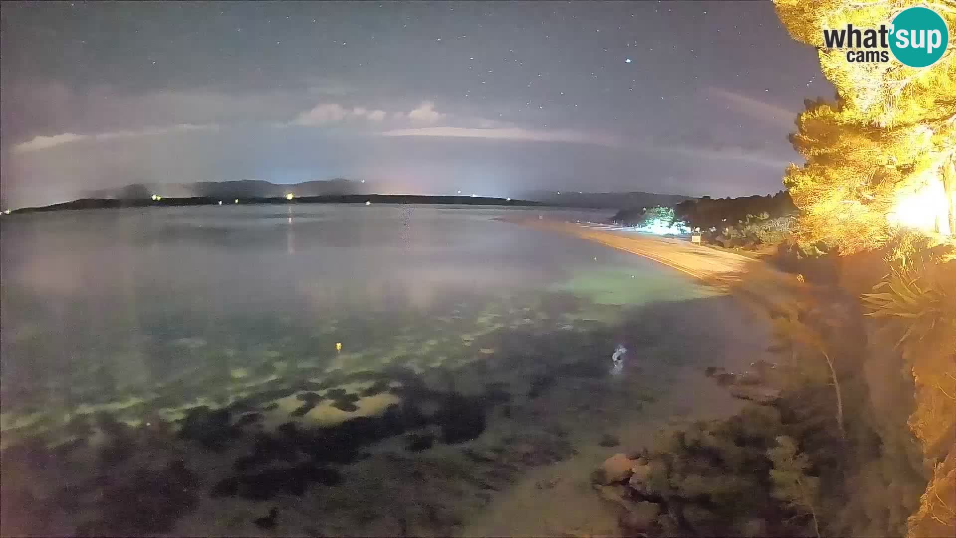 Webcam Bol Zlatni Rat – Vista en vivo desde la isla de Brač