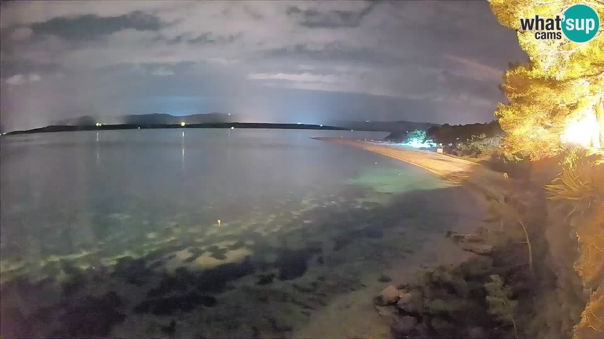 Webcam Bol Zlatni Rat – Vista en vivo desde la isla de Brač