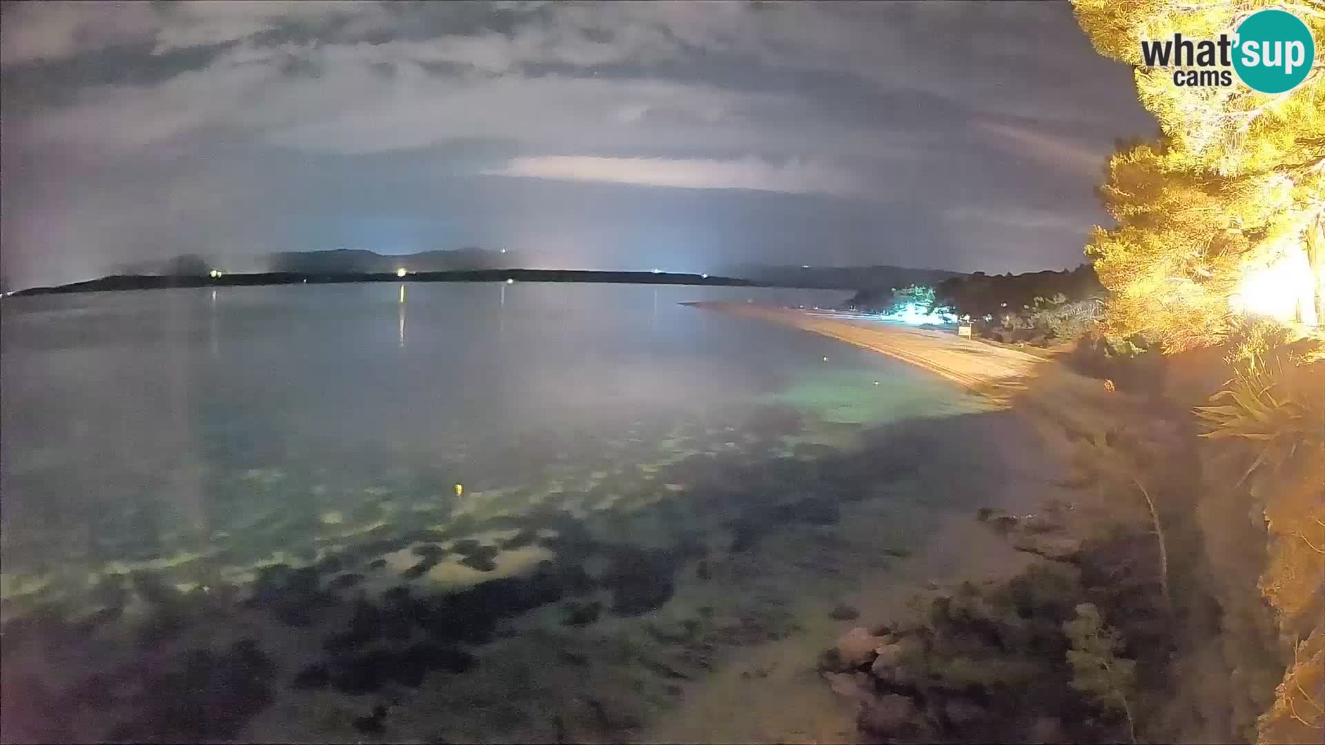 Webcam Bol Zlatni Rat – Vista en vivo desde la isla de Brač