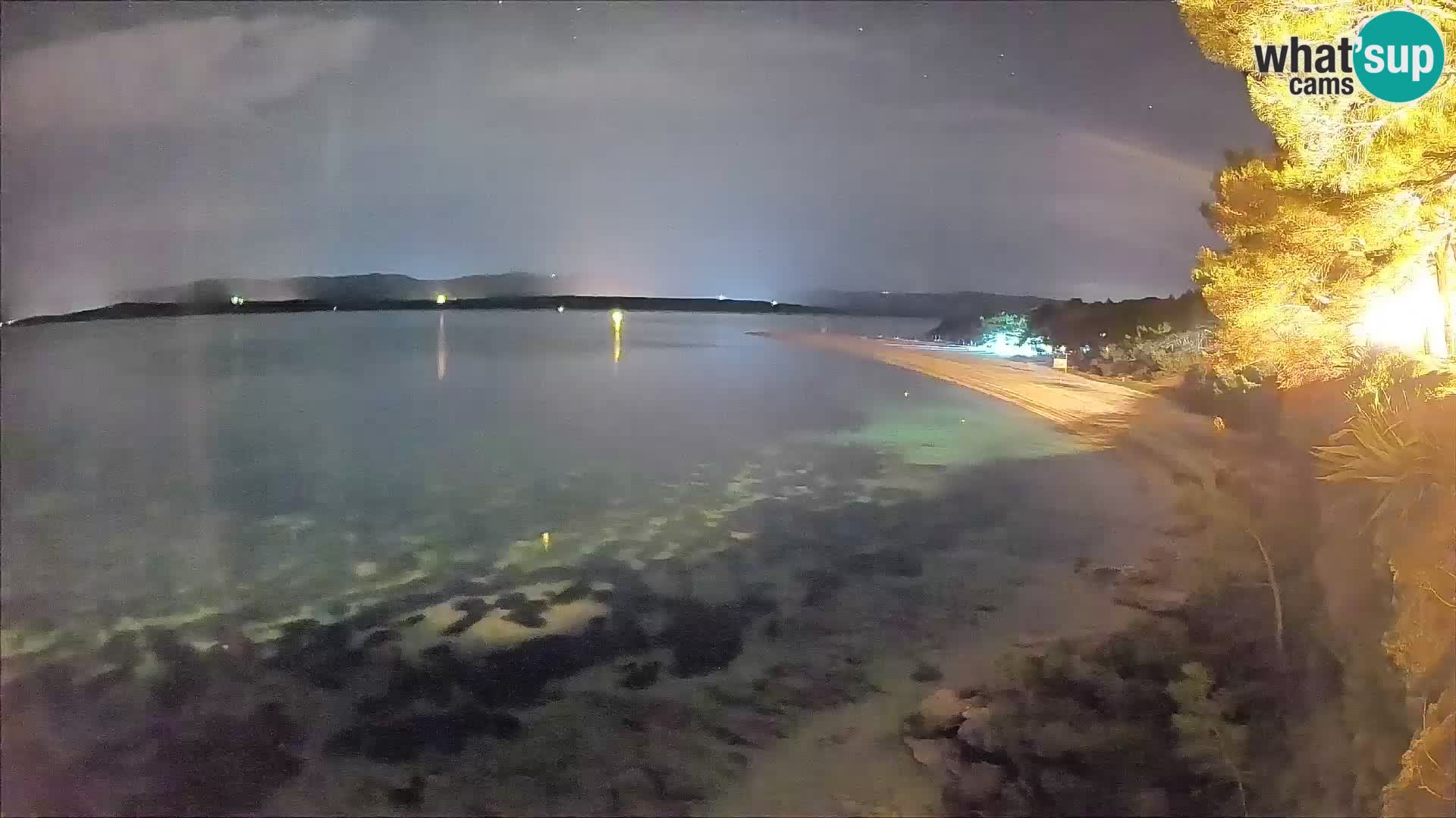 Webcam Bol Zlatni Rat – Vista en vivo desde la isla de Brač