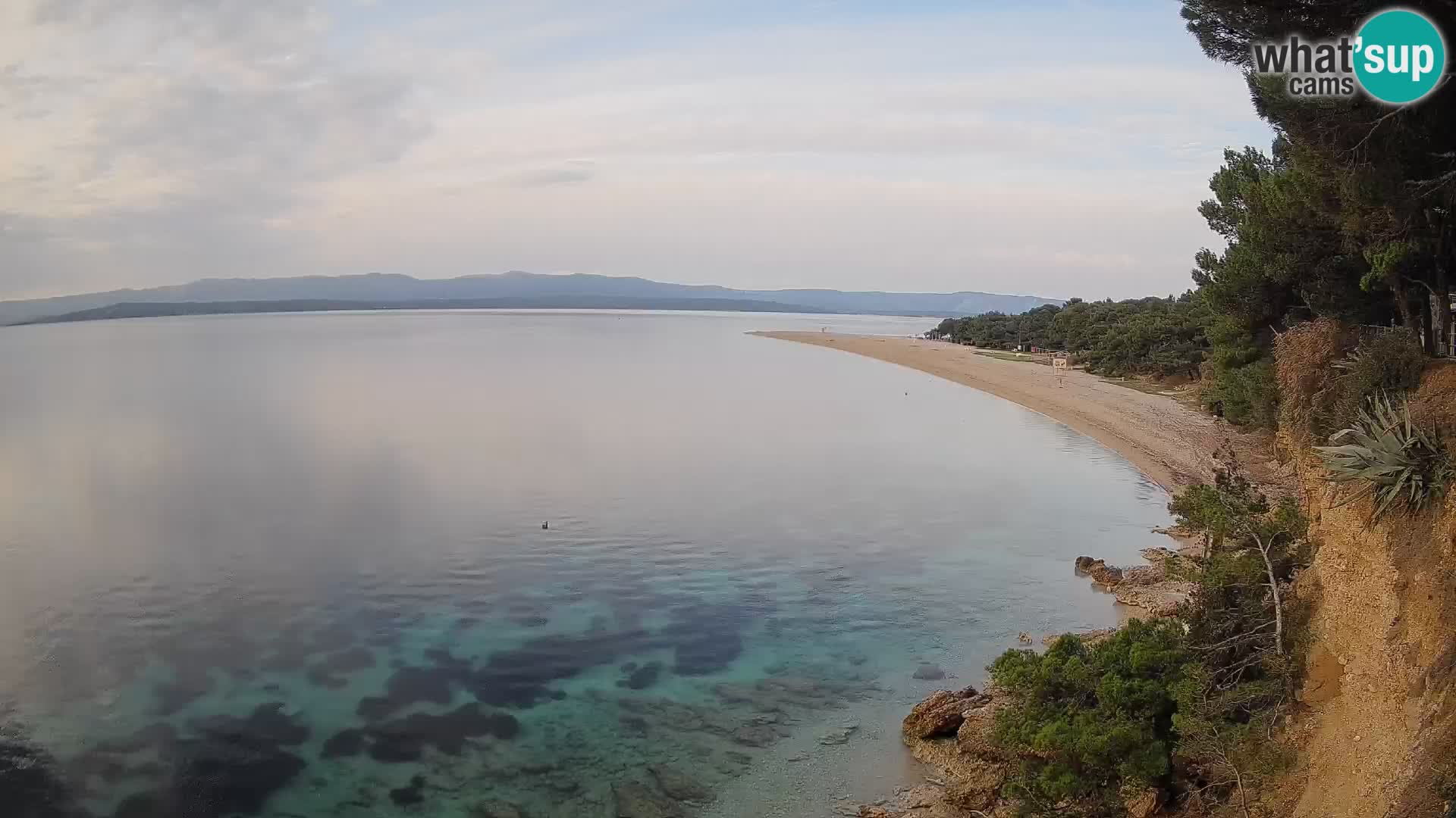 Webcam Bol Zlatni Rat – Live View from Brač Island