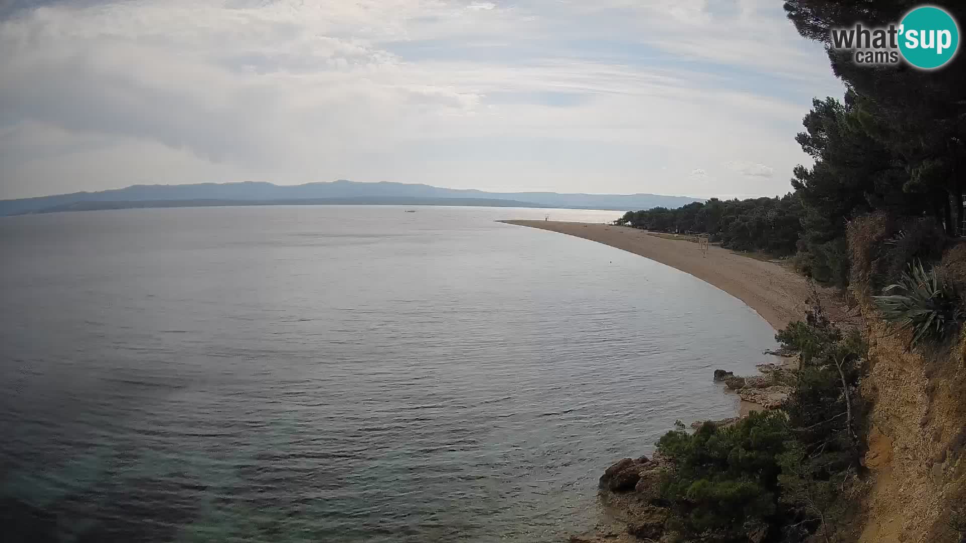Webcam Bol Zlatni Rat – Vue en direct depuis l’île de Brač