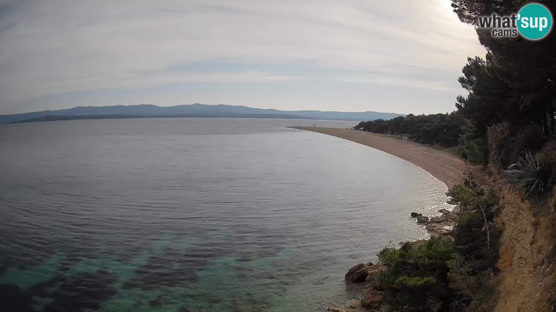 Webcam Bol Zlatni Rat – Vue en direct depuis l’île de Brač