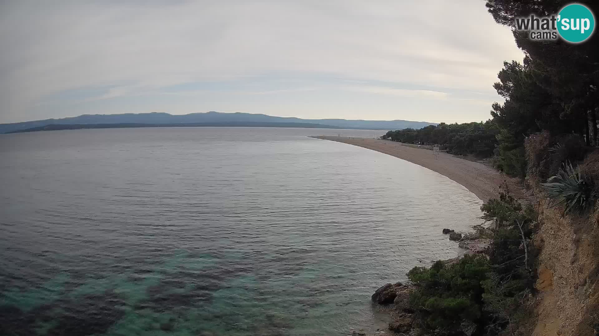 Webcam Bol Zlatni Rat – Live View from Brač Island
