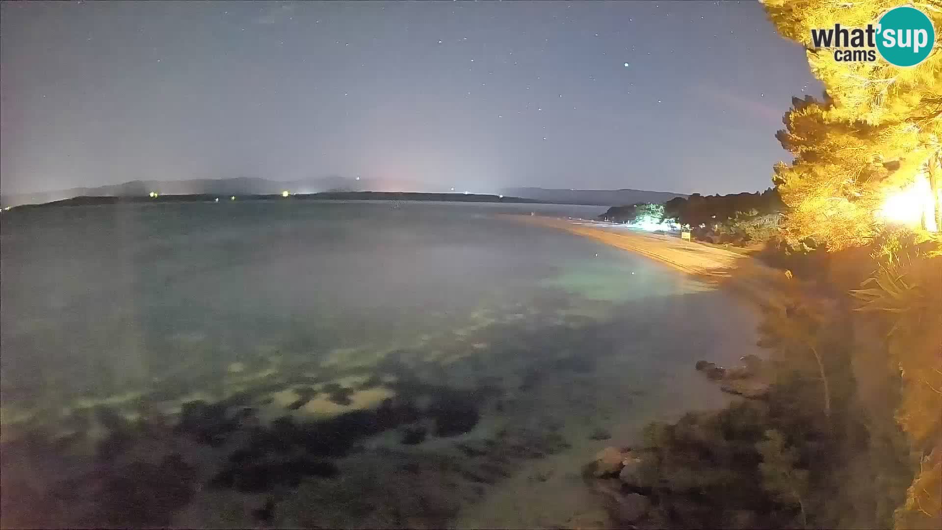 Webcam Zlatni Rat Bol – Liveblick vom berühmten Strand auf Brač