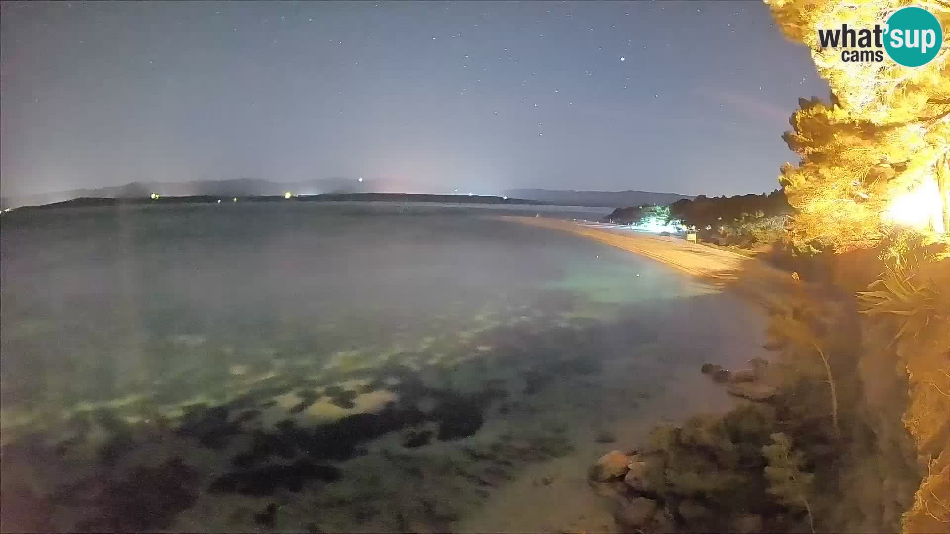 Webcam Bol Zlatni Rat – Vista en vivo desde la isla de Brač