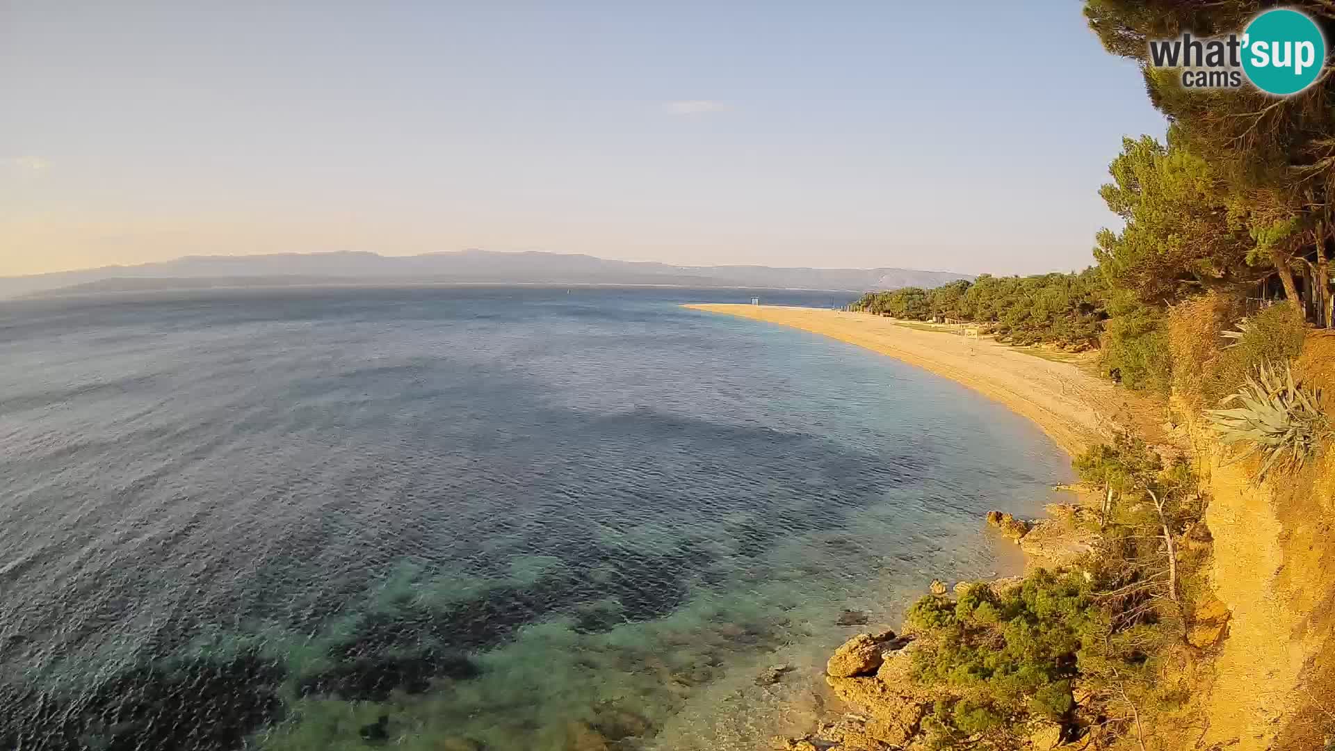 Webcam Bol Zlatni Rat – Vue en direct depuis l’île de Brač