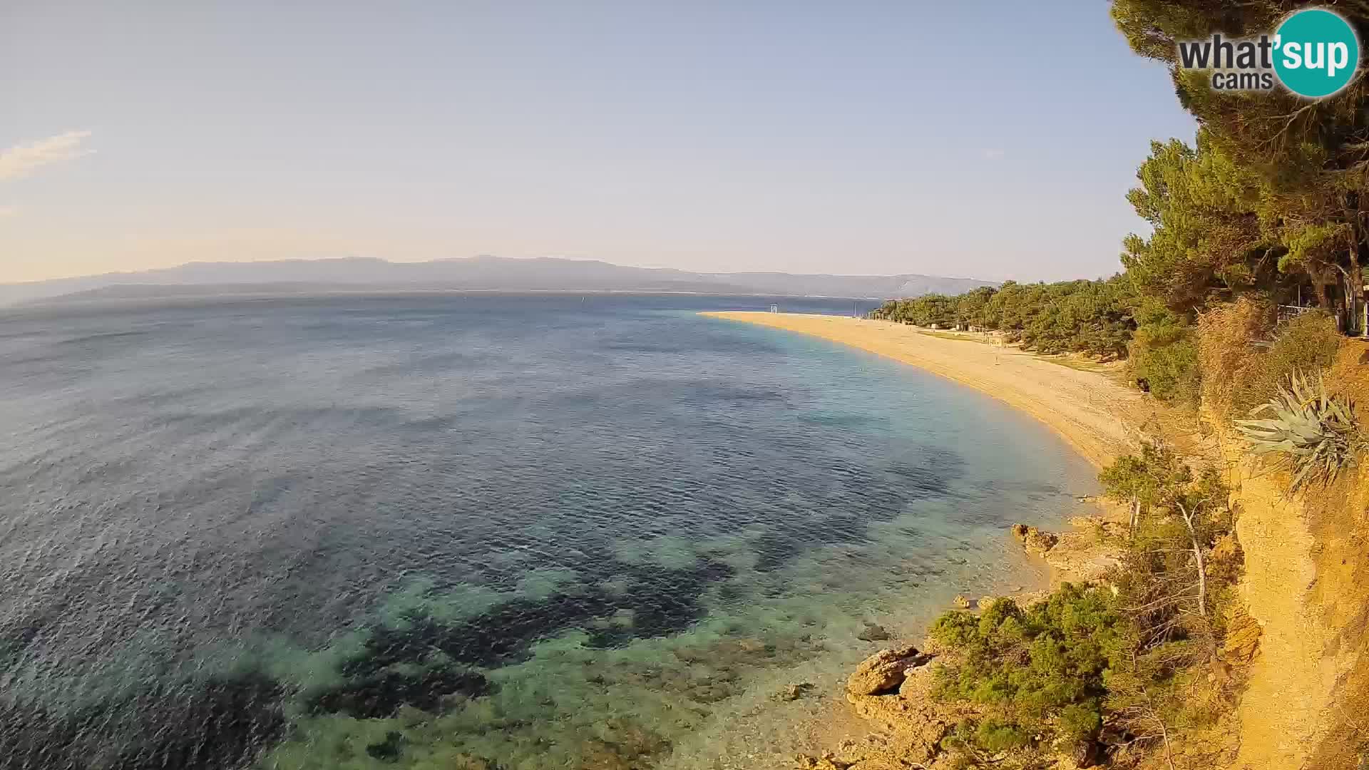 Webcam Bol Zlatni Rat – Vue en direct depuis l’île de Brač