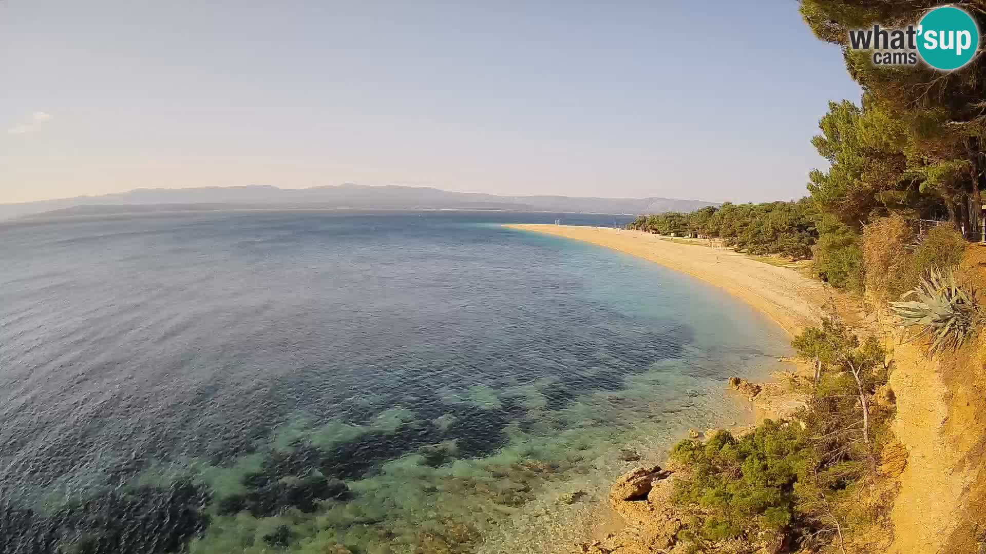 Webcam Bol Zlatni Rat – Live View from Brač Island