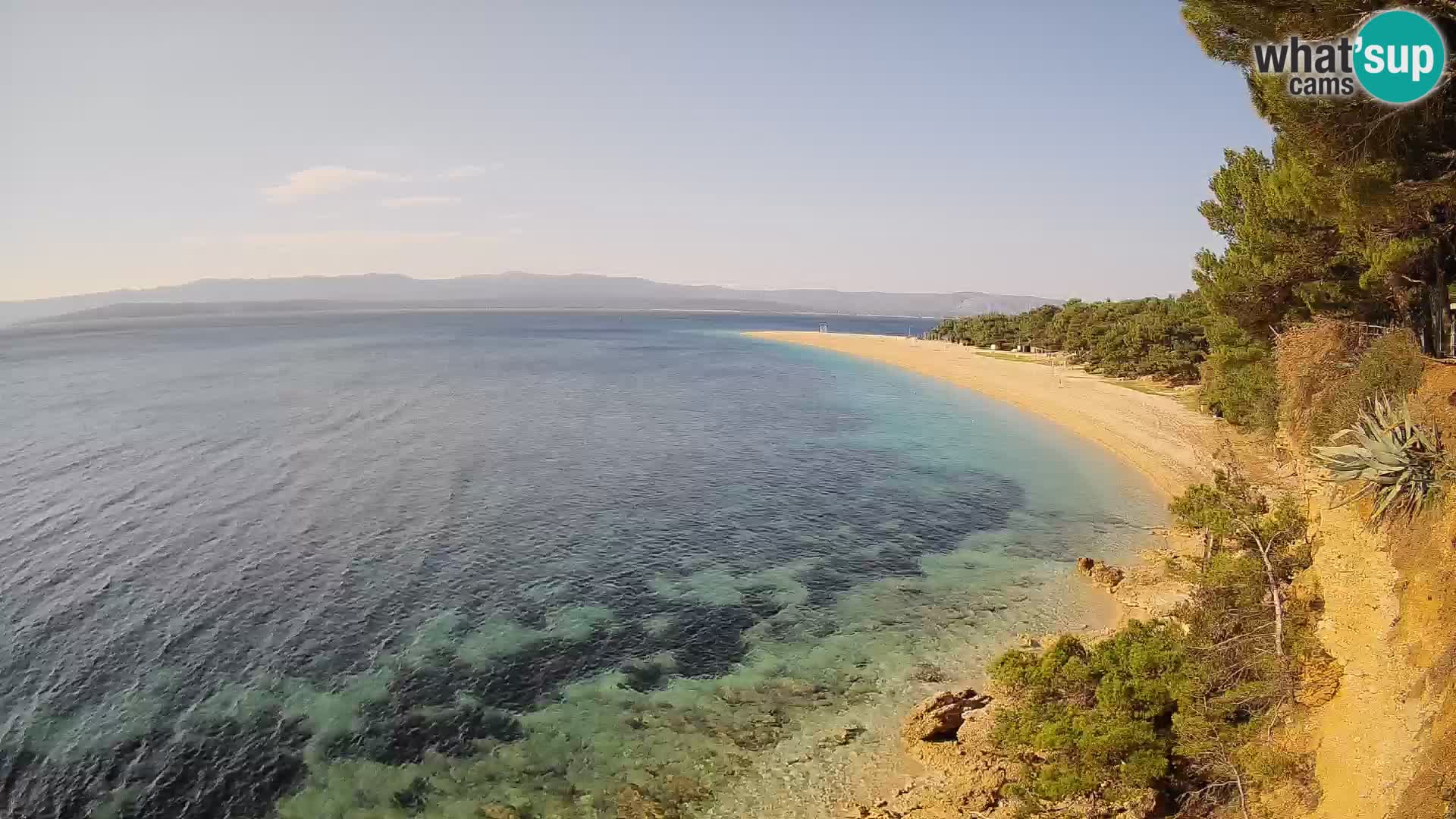 Webcam Bol Zlatni Rat – Vue en direct depuis l’île de Brač