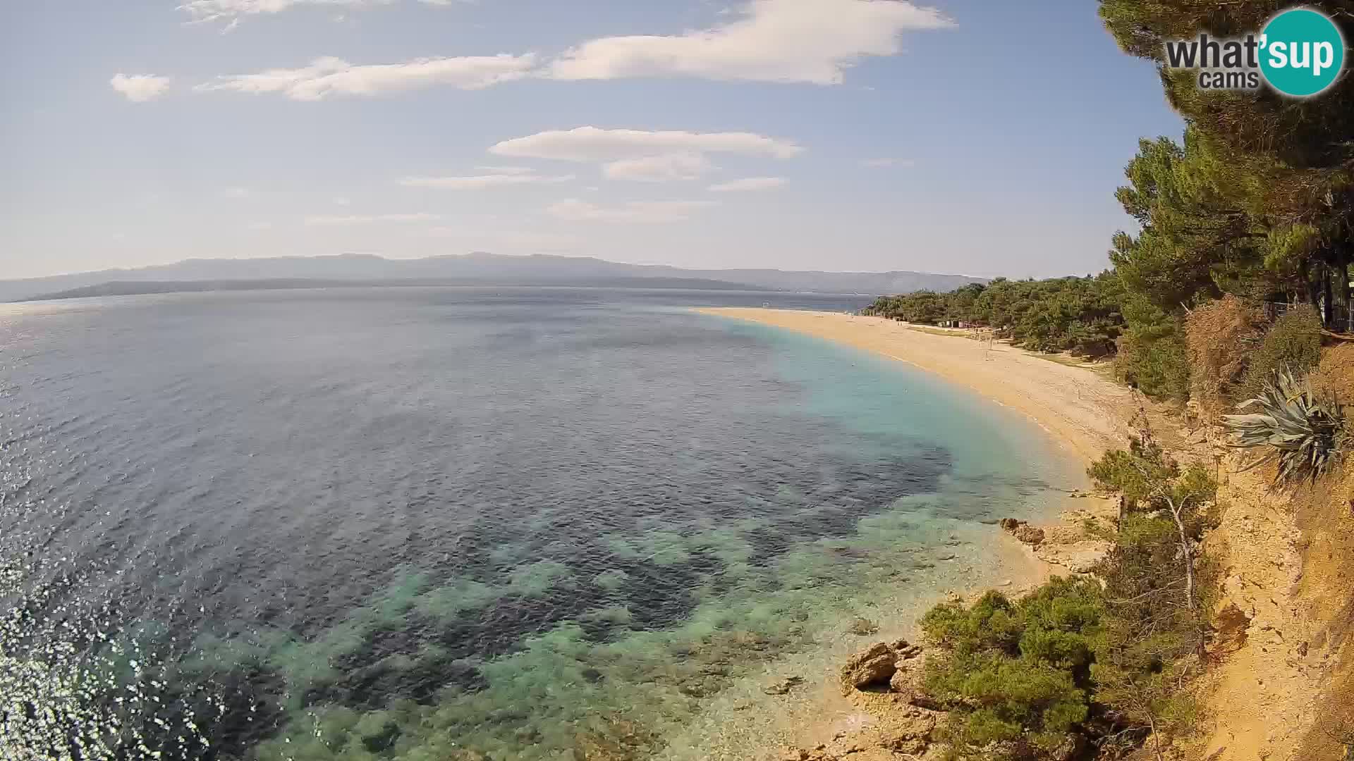Webcam Bol Zlatni Rat – Live View from Brač Island