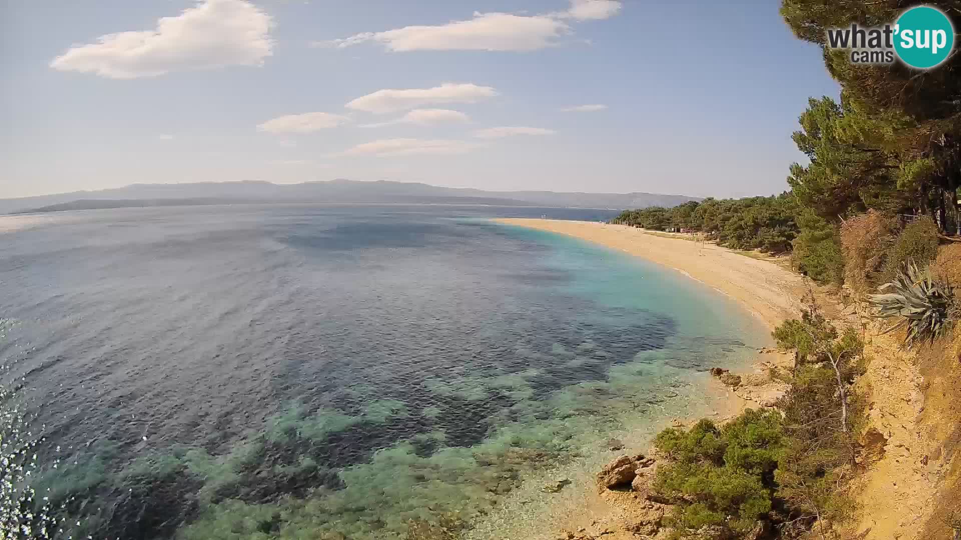 Webcam Bol Zlatni Rat – Vue en direct depuis l’île de Brač