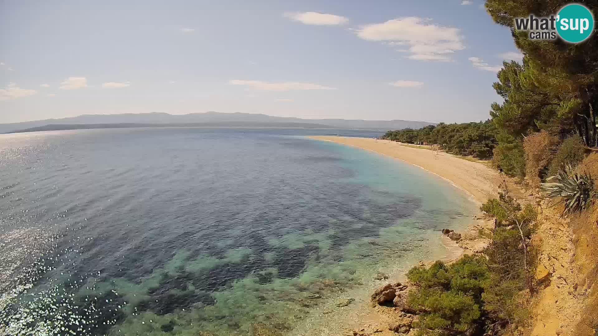 Webcam Bol Zlatni Rat – Live View from Brač Island