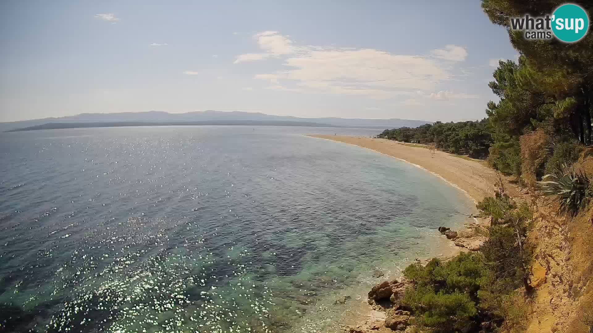 Webcam Bol Zlatni Rat – Vue en direct depuis l’île de Brač