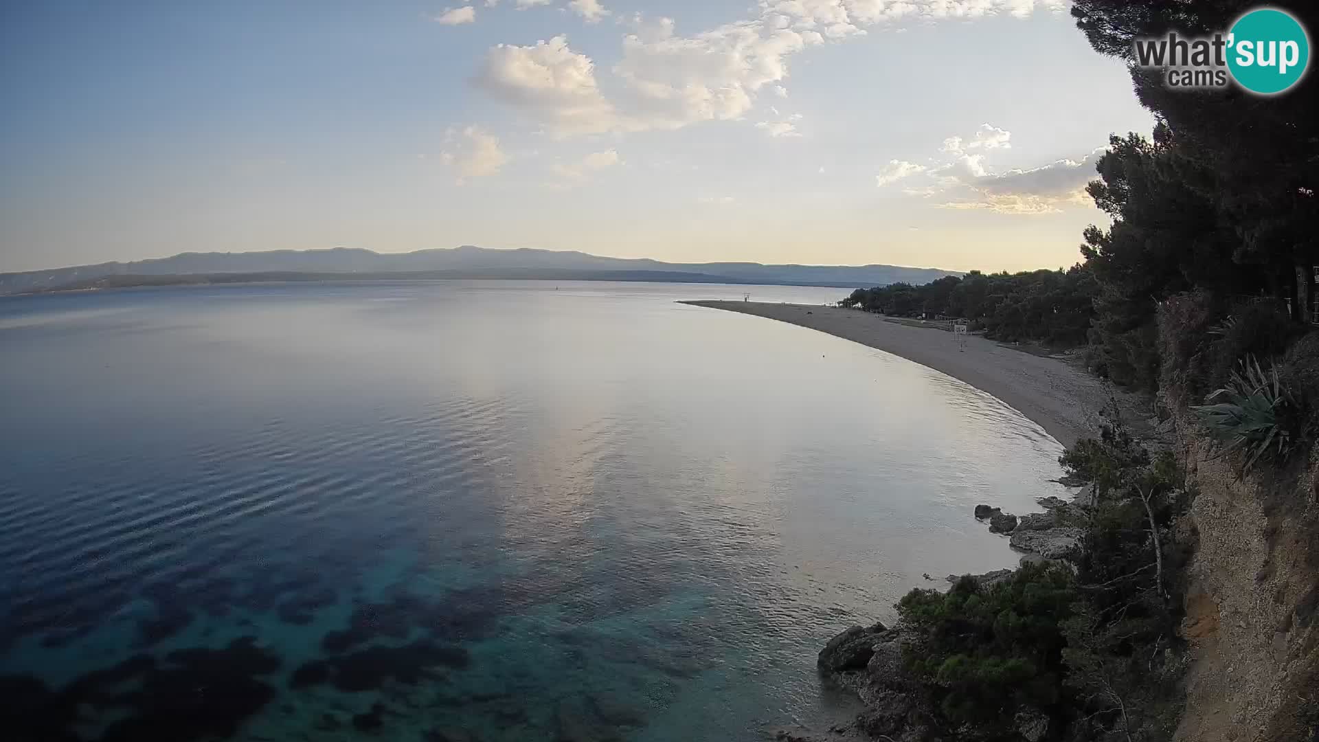 Webcam Bol Zlatni Rat – Vue en direct depuis l’île de Brač