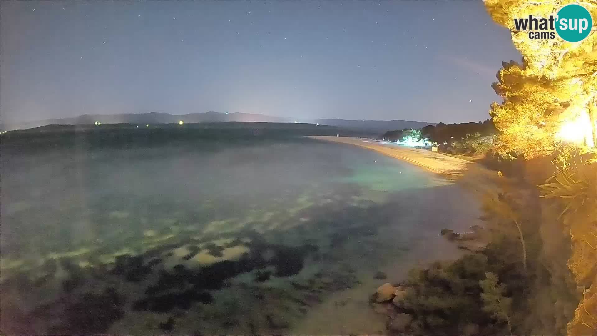 Webcam Bol Zlatni Rat – Vista en vivo desde la isla de Brač